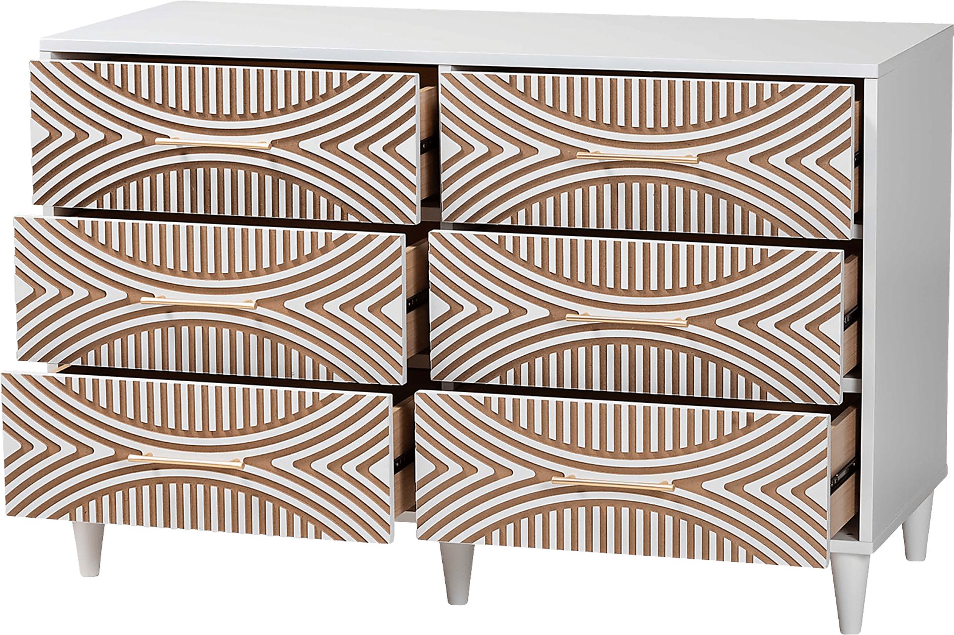Naugle White Dresser - Image 3