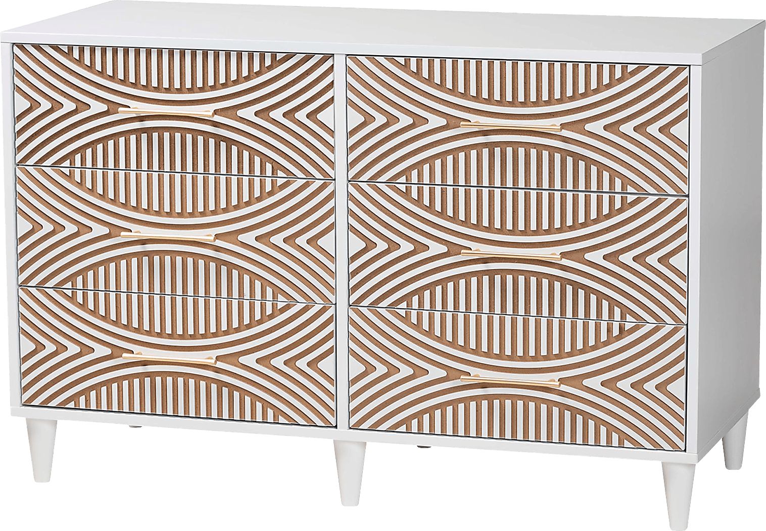 Naugle White Dresser