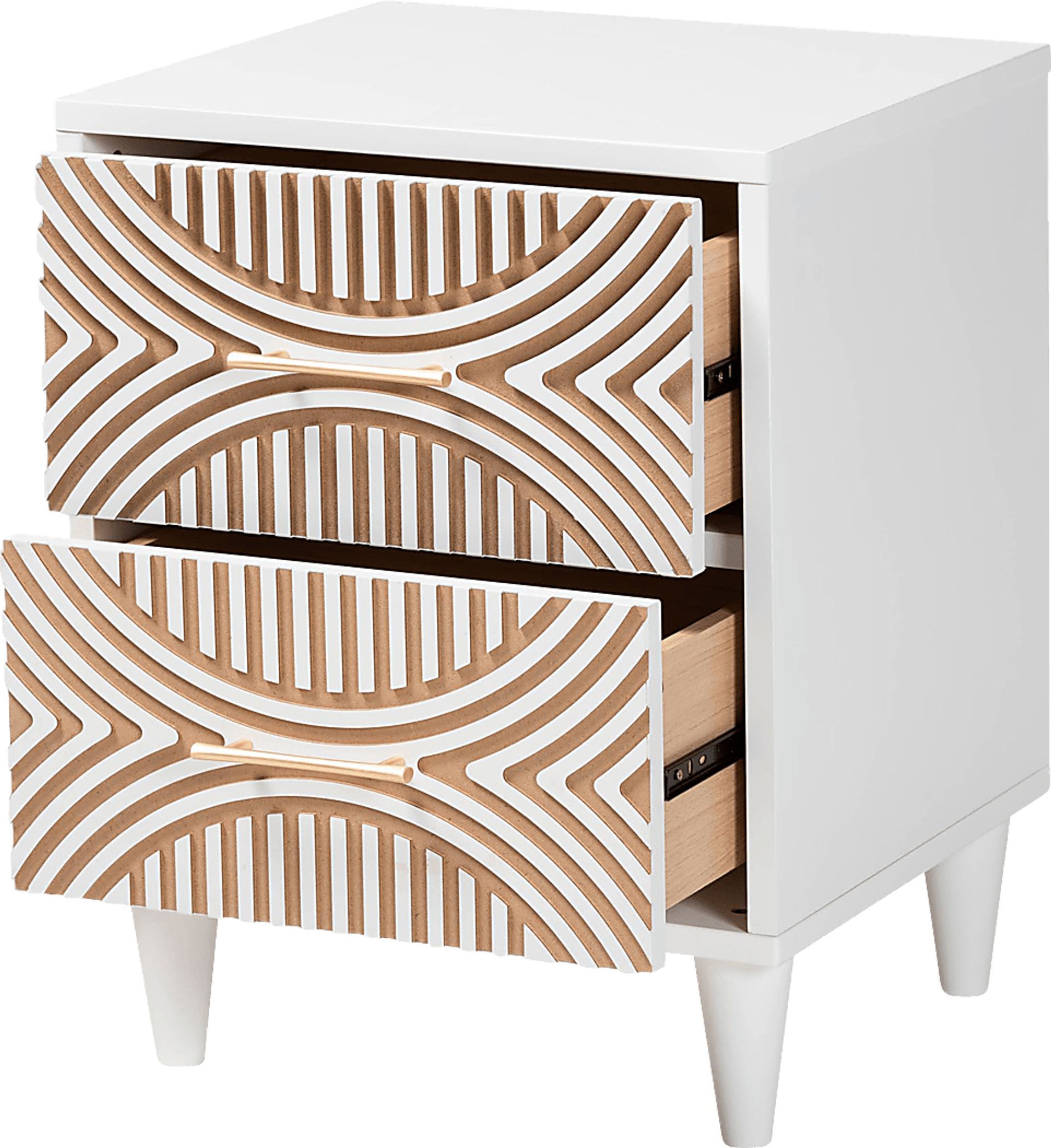 Naugle White Nightstand - Image 3