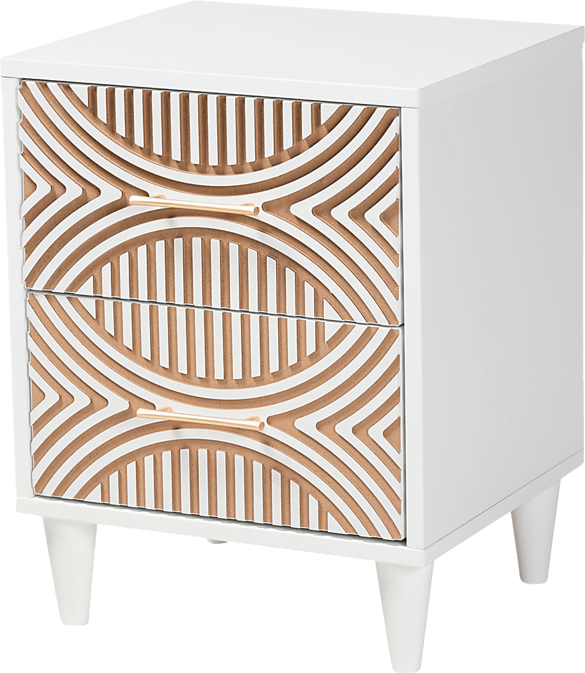 Naugle White Nightstand - Image 1