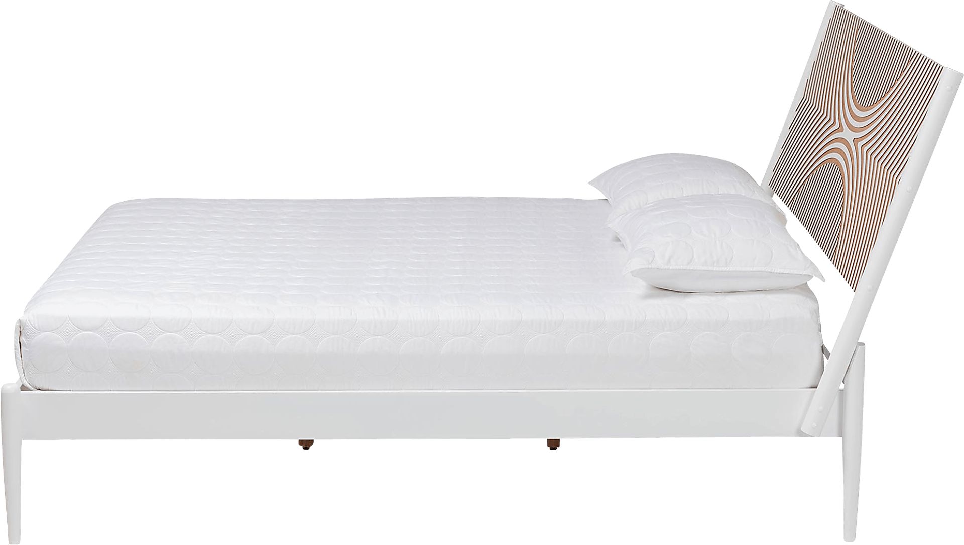 Naugle White Queen Bed - Image 3