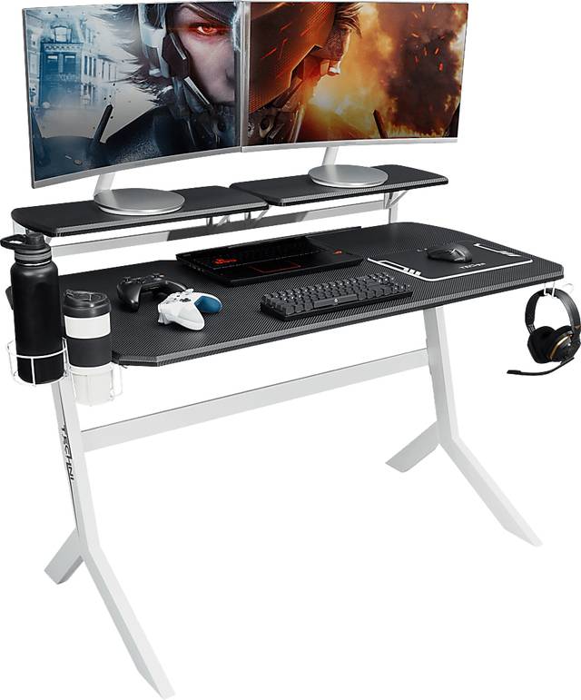 Navagle White Gaming Desk - Thumbnail - Image 5