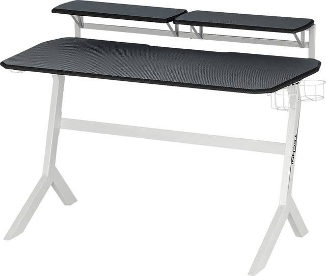 Navagle White Gaming Desk - Thumbnail - Image 1