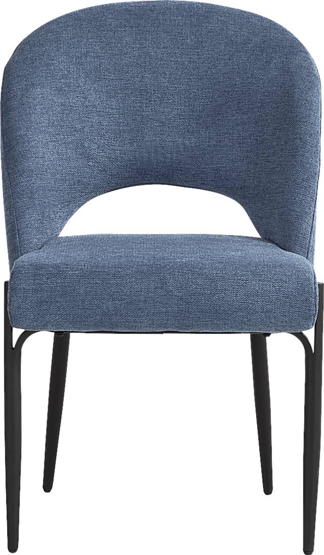 Navarro Blue Dining Chair - Thumbnail - Image 2