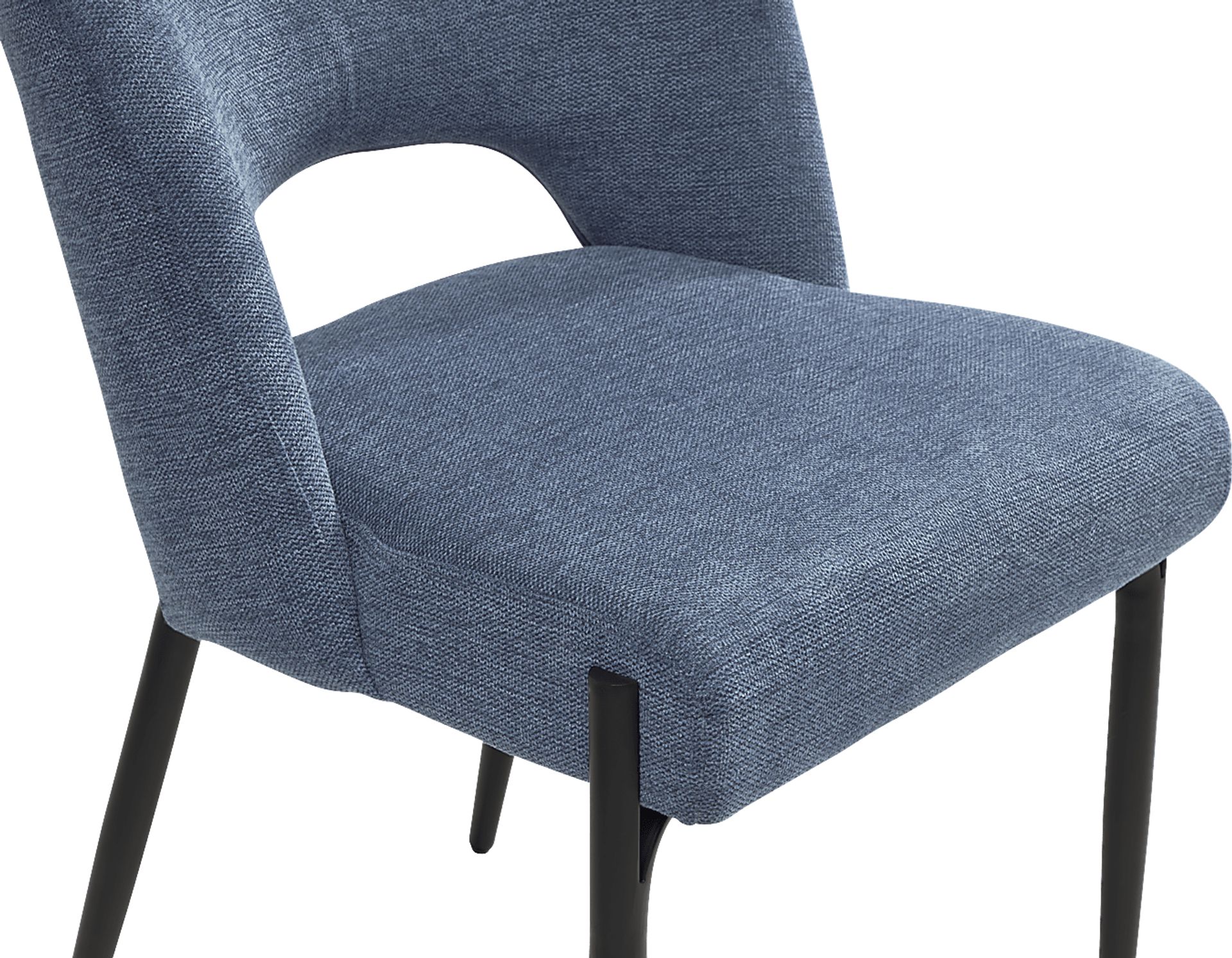Navarro Blue Dining Chair - Image 3