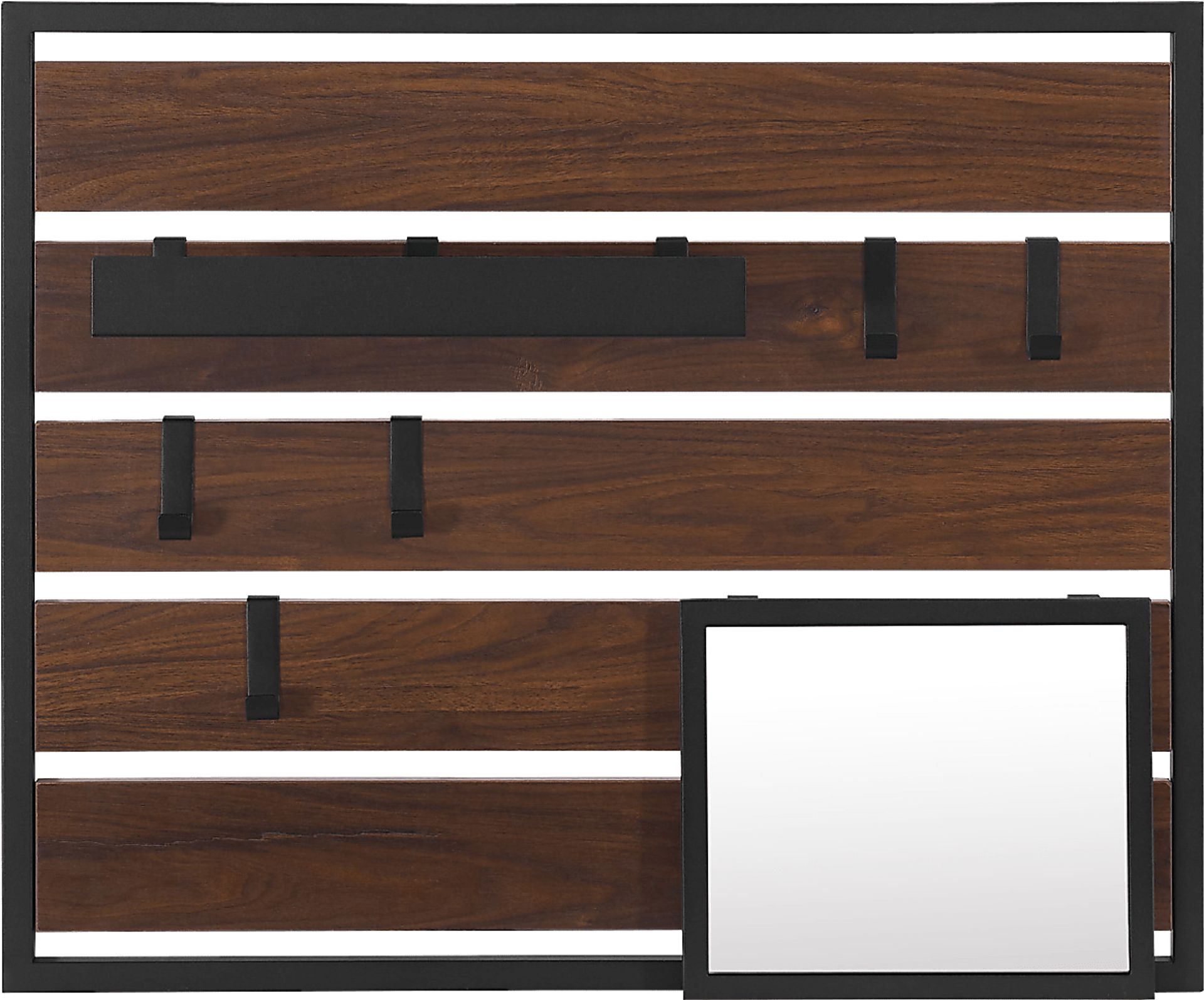 Navasota Walnut Wall Shelf - Image 1