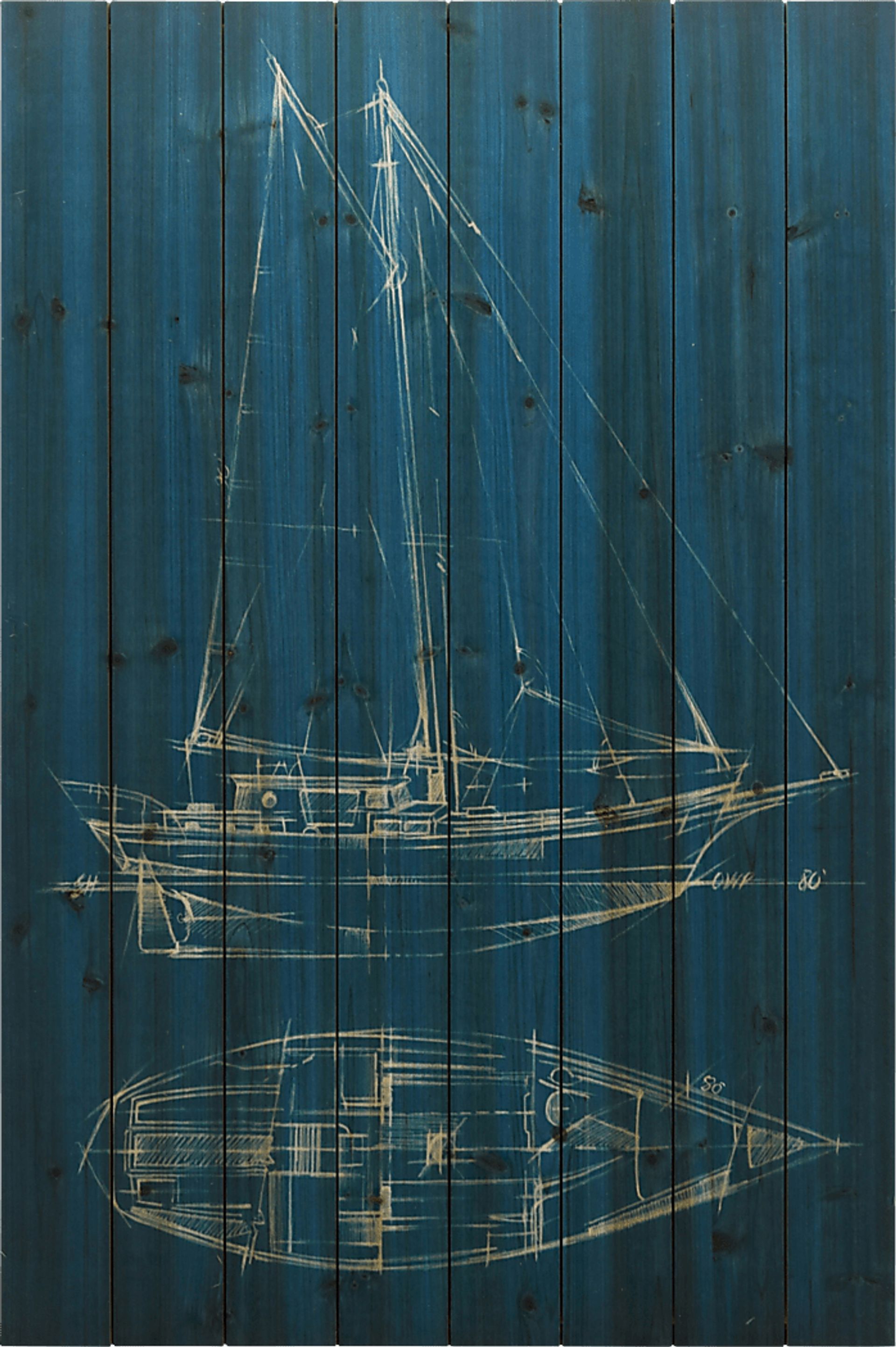 Navigation Plans I Artwork - Image 1