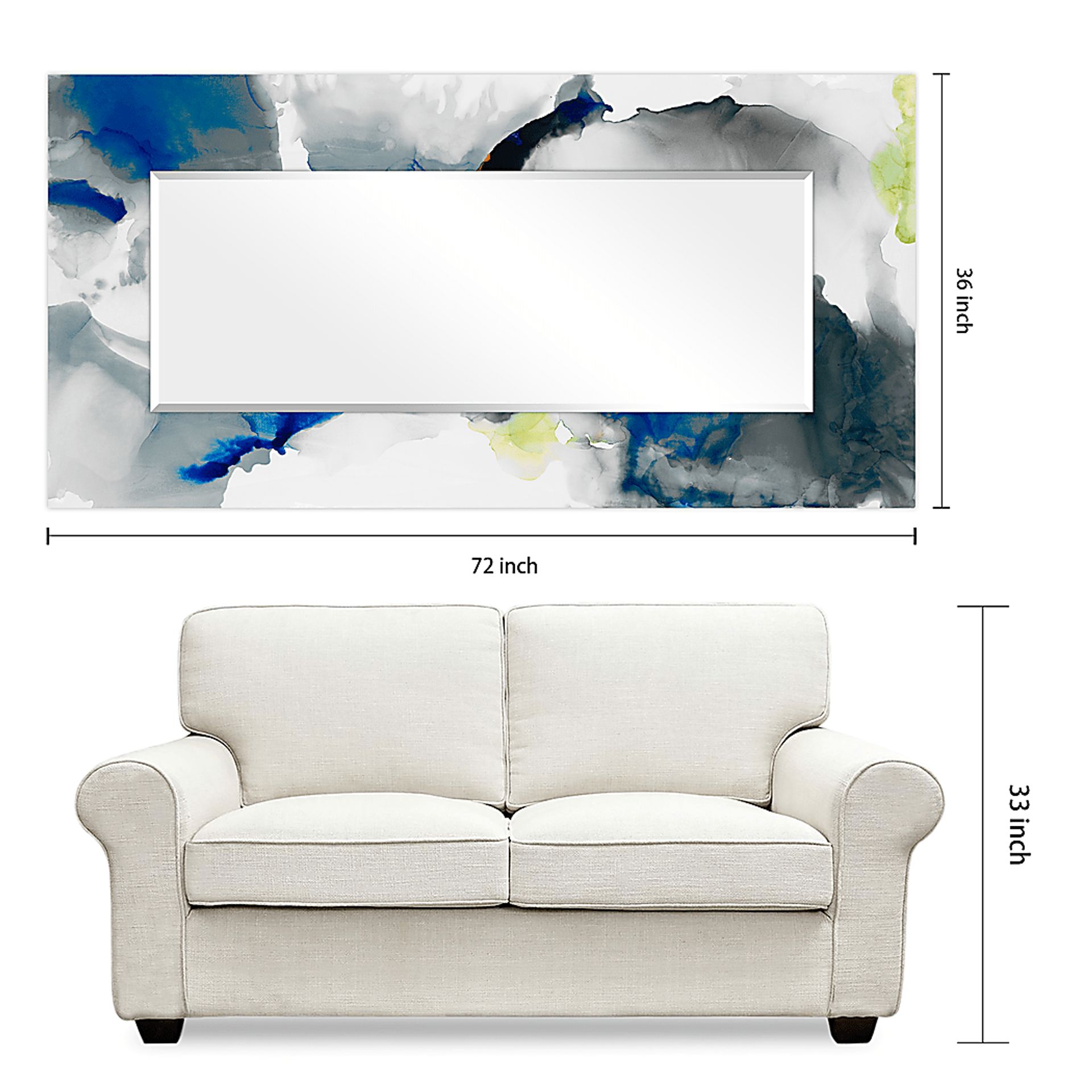 Navira Blue Mirror - Image 7