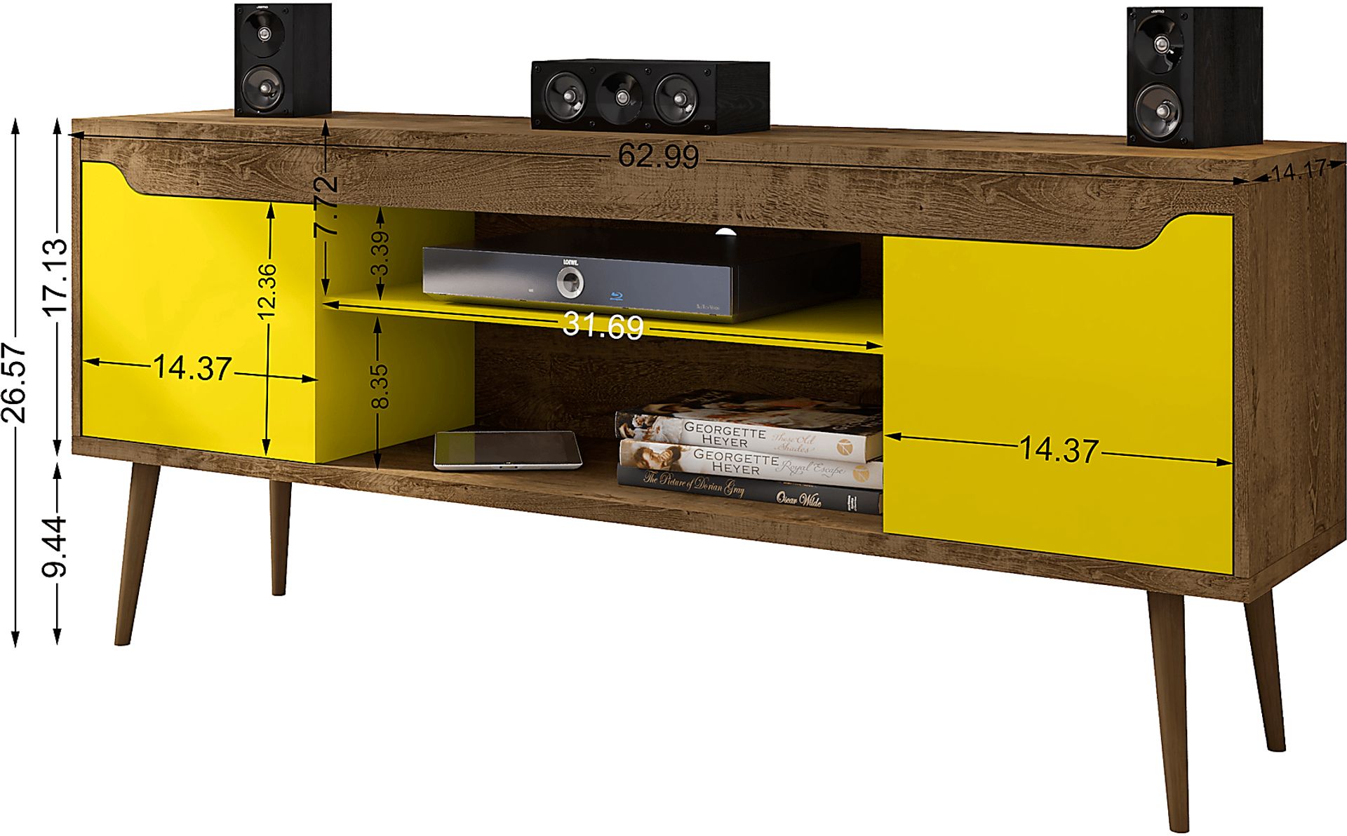 Navorro Brown 63 in. Console - Image 10