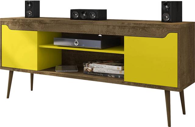 Navorro Brown 63 in. Console - Thumbnail - Image 1
