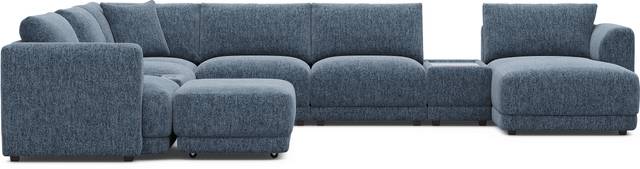 Navy 9 Pc ModularFour with Media Consoles - Thumbnail - Image 3