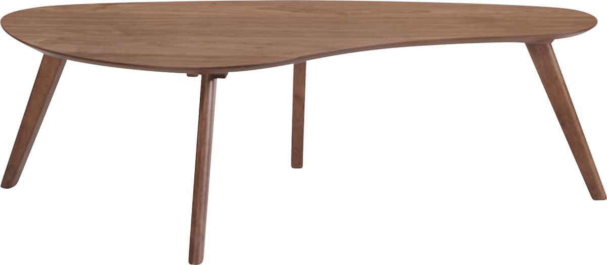 Nawadaha Brown Dark Wood Cocktail Table | Rooms to Go