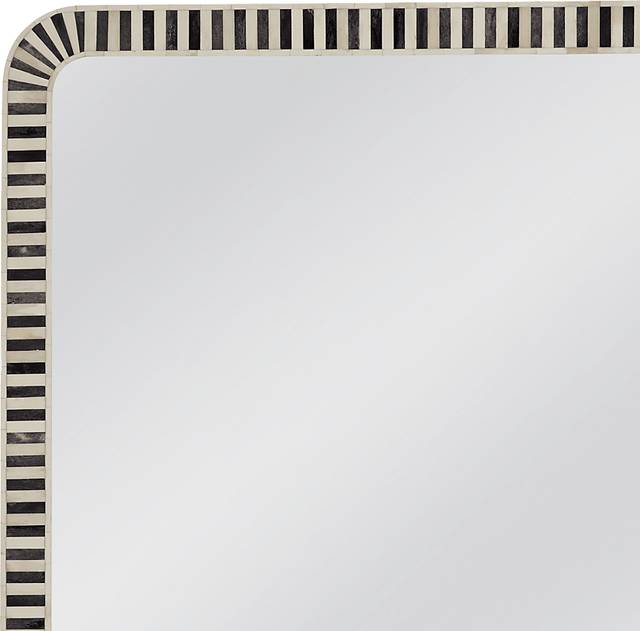 Nayborly Cream and Gray Mirror - Thumbnail - Image 3