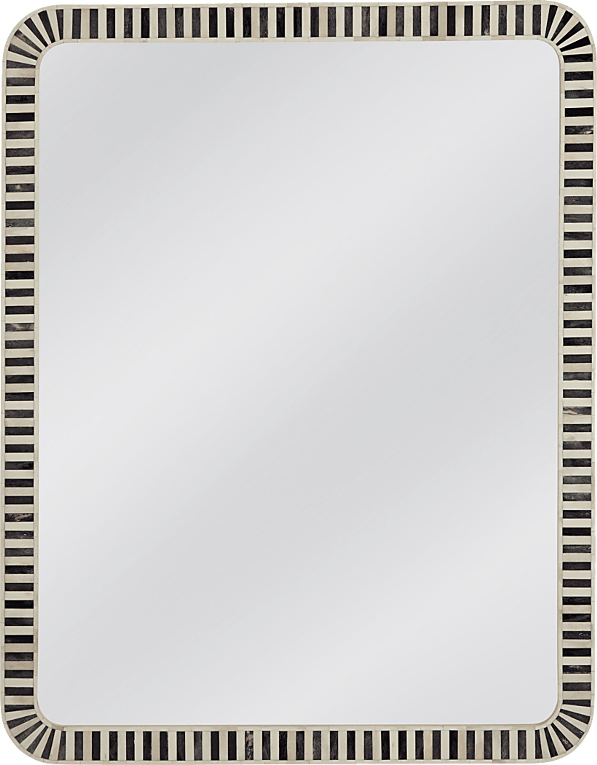 Nayborly Cream and Gray Mirror - Image 1