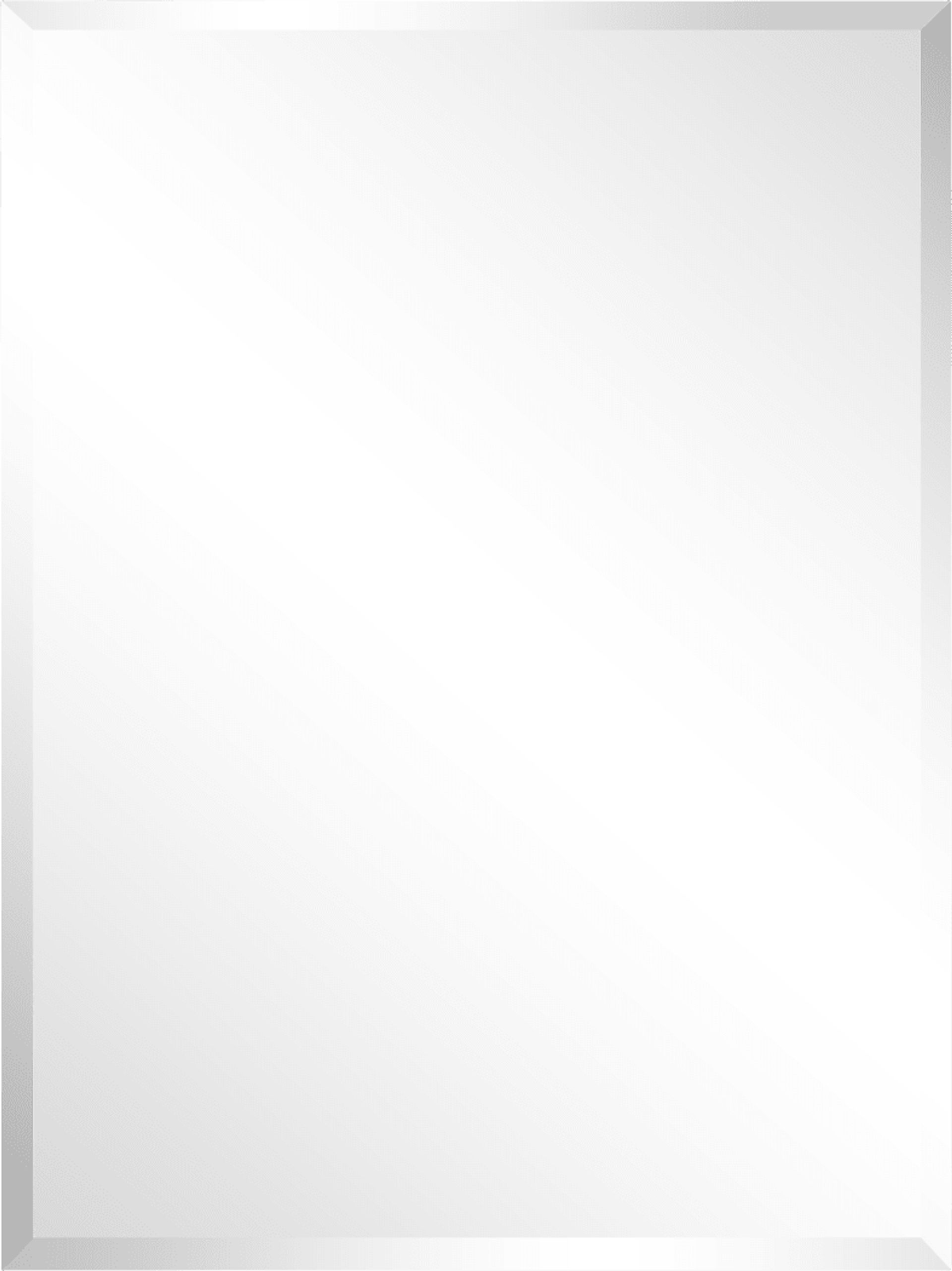 Nayda Silver Rectangle Large Mirror - Image 1