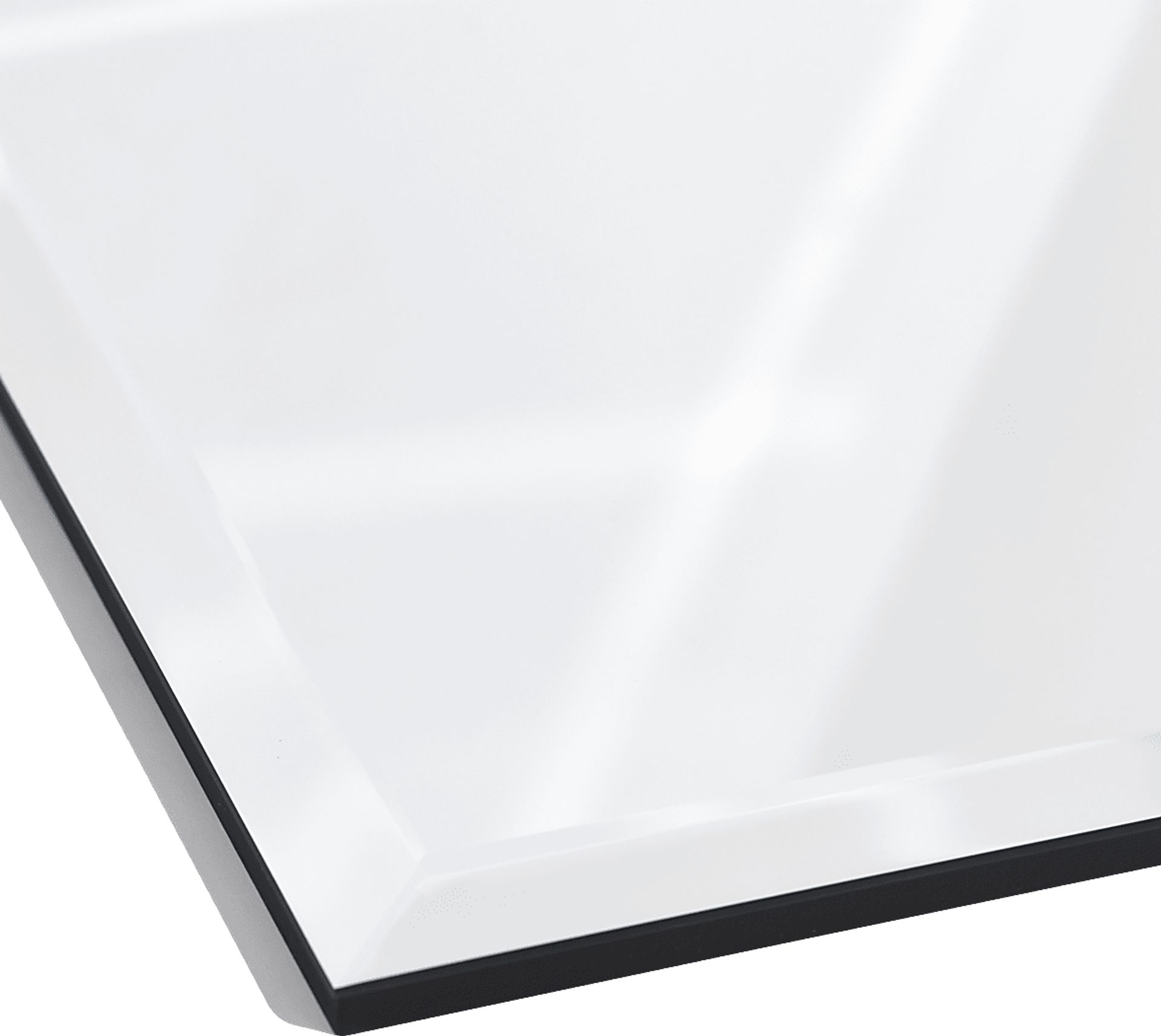 Nayda Silver Rectangle Small Mirror - Image 5