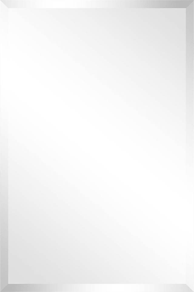 Nayda Silver Rectangle Small Mirror - Thumbnail - Image 1