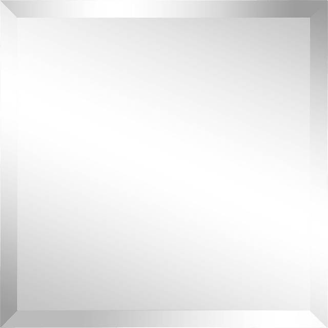 Nayda Silver Square Mirror - Thumbnail - Image 1