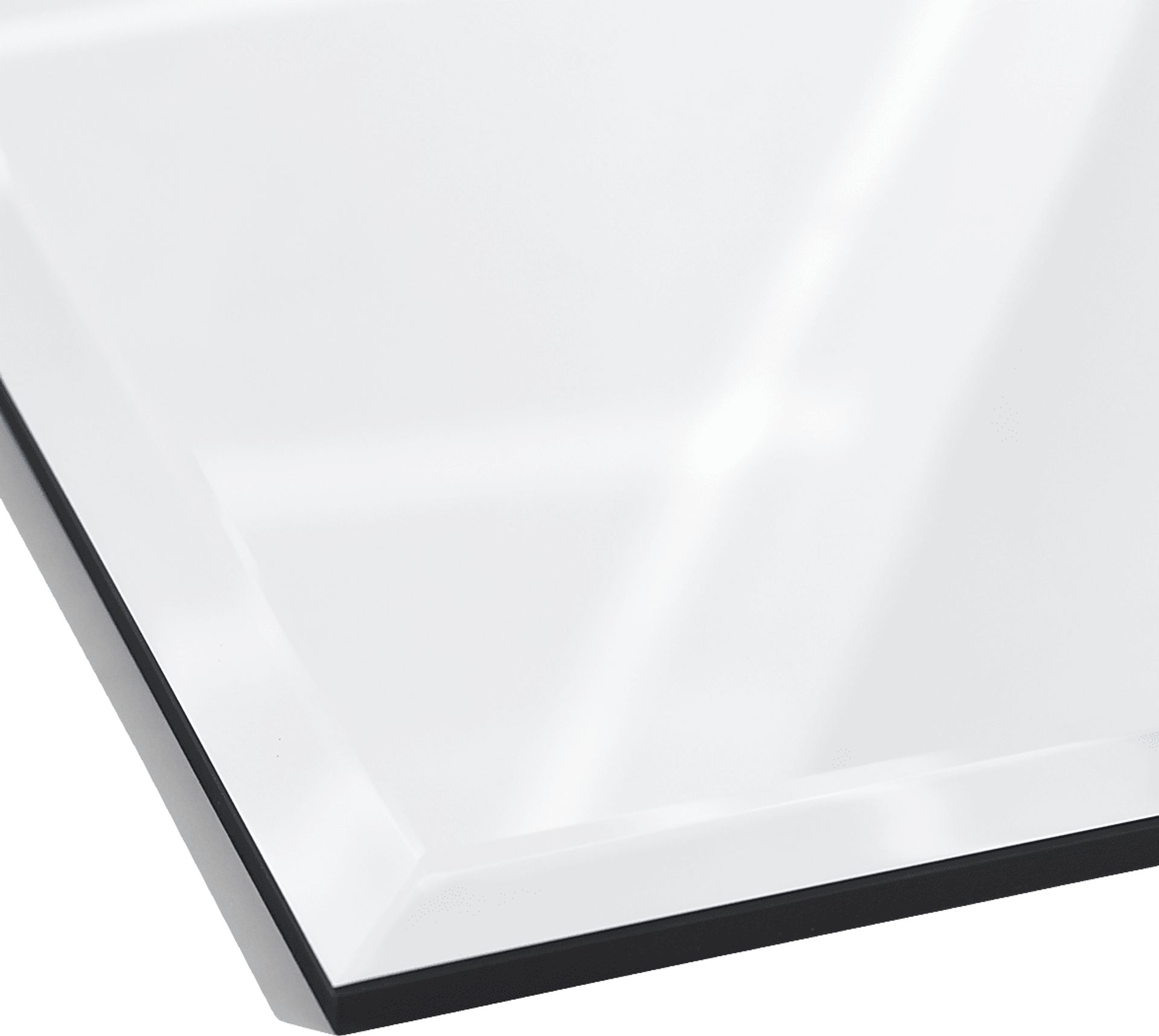 Nayda Silver Square Mirror - Image 3