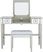 Nayllor Gray Vanity Set