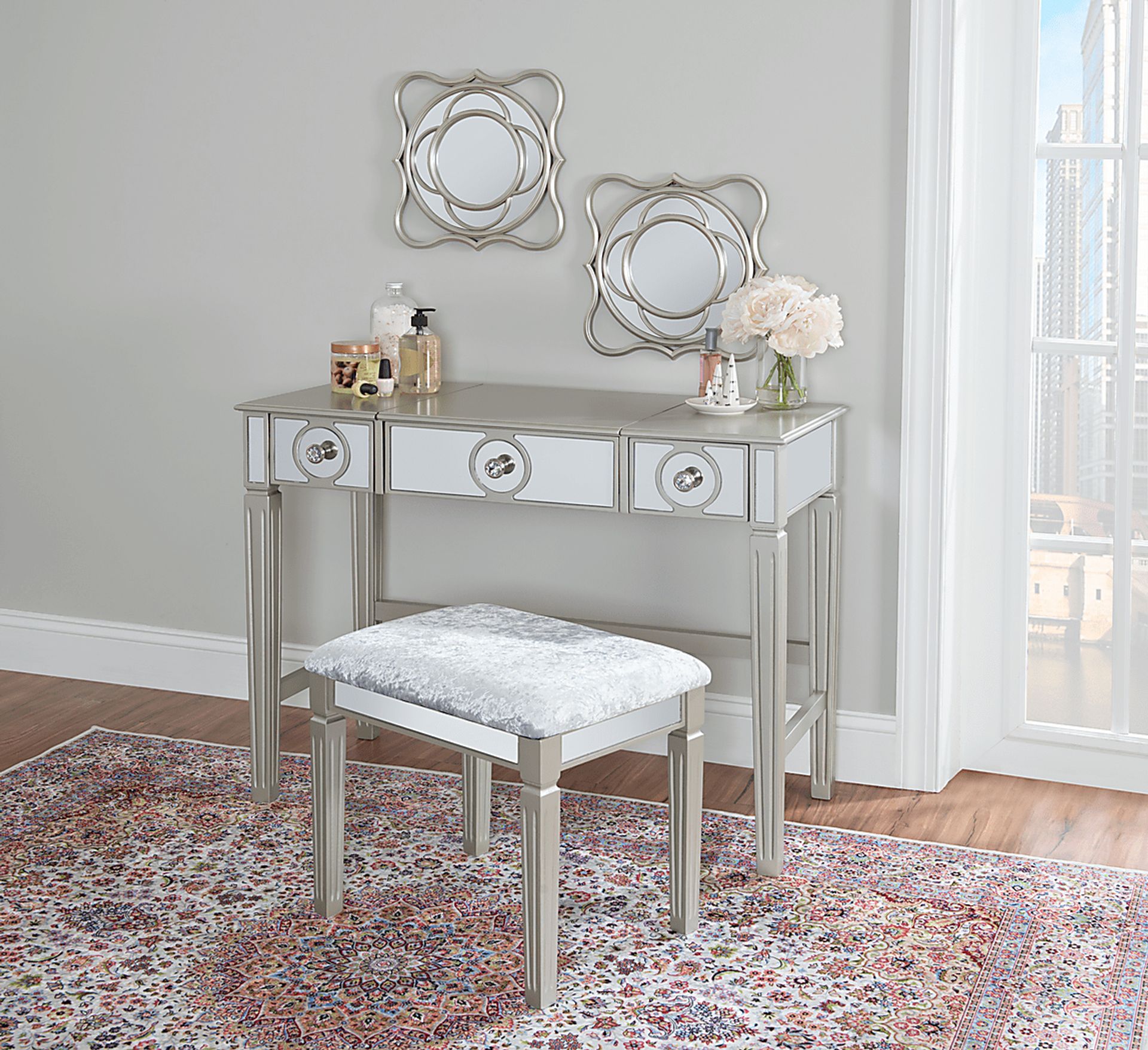 Nayllor Gray Vanity Set - Image 2