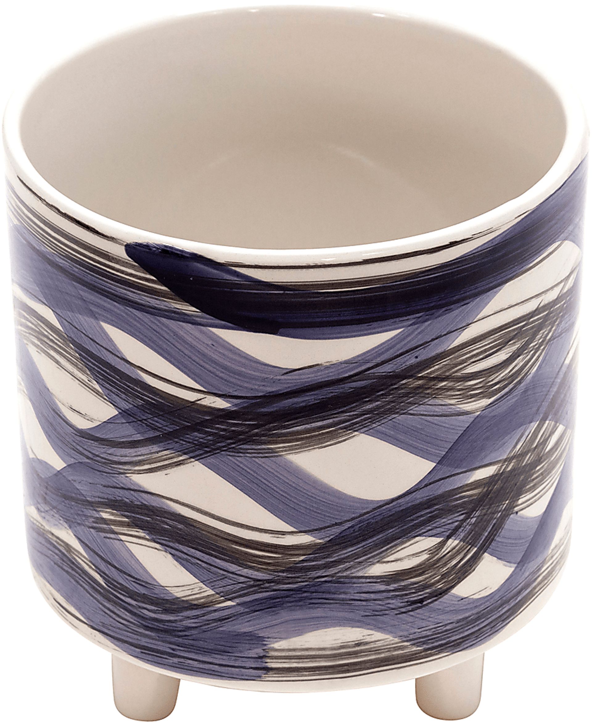 Nazha Blue Planter, Set of 2 - Image 3