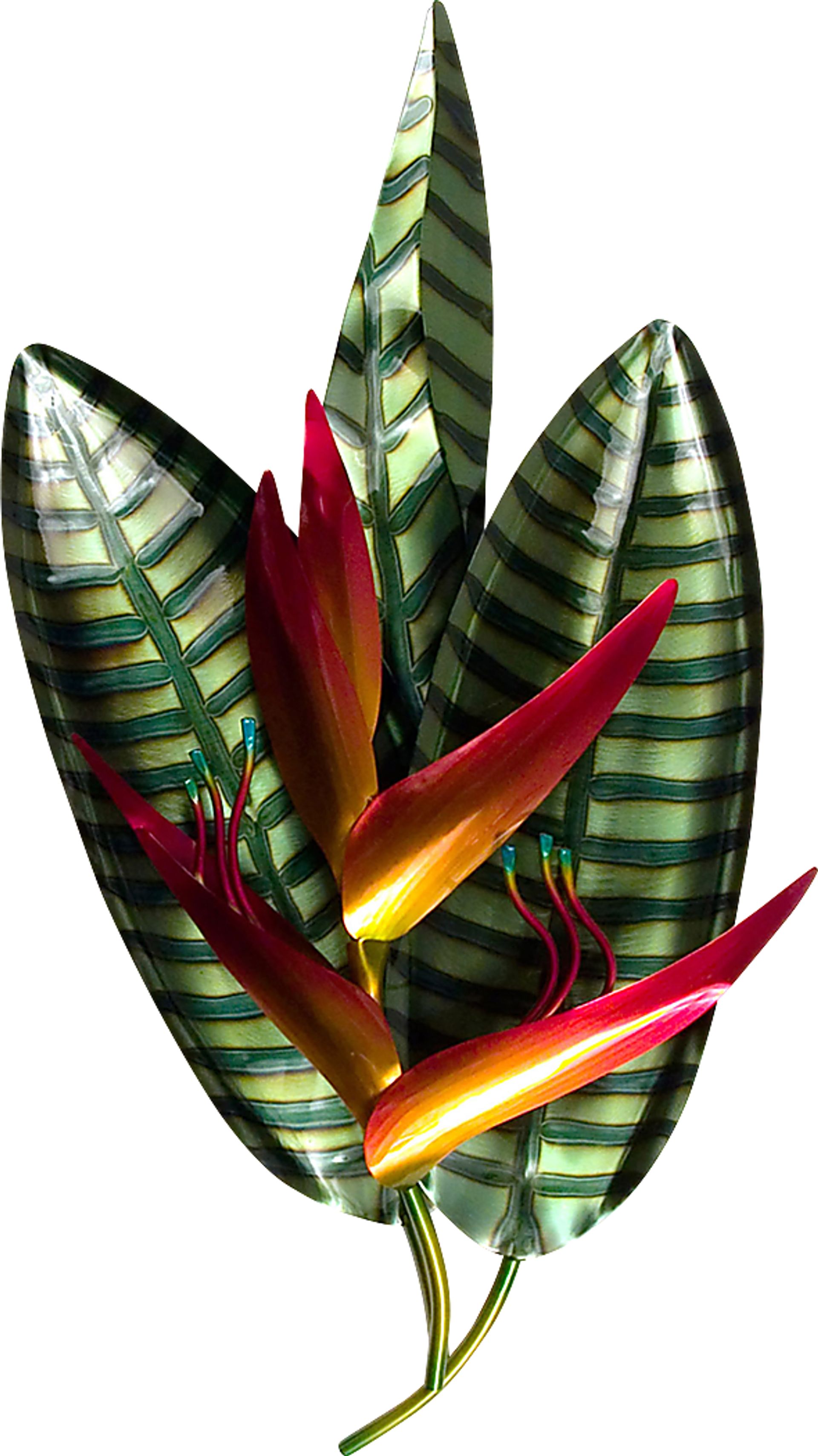 Nazmin Green Indoor/Outdoor Wall Art - Image 1
