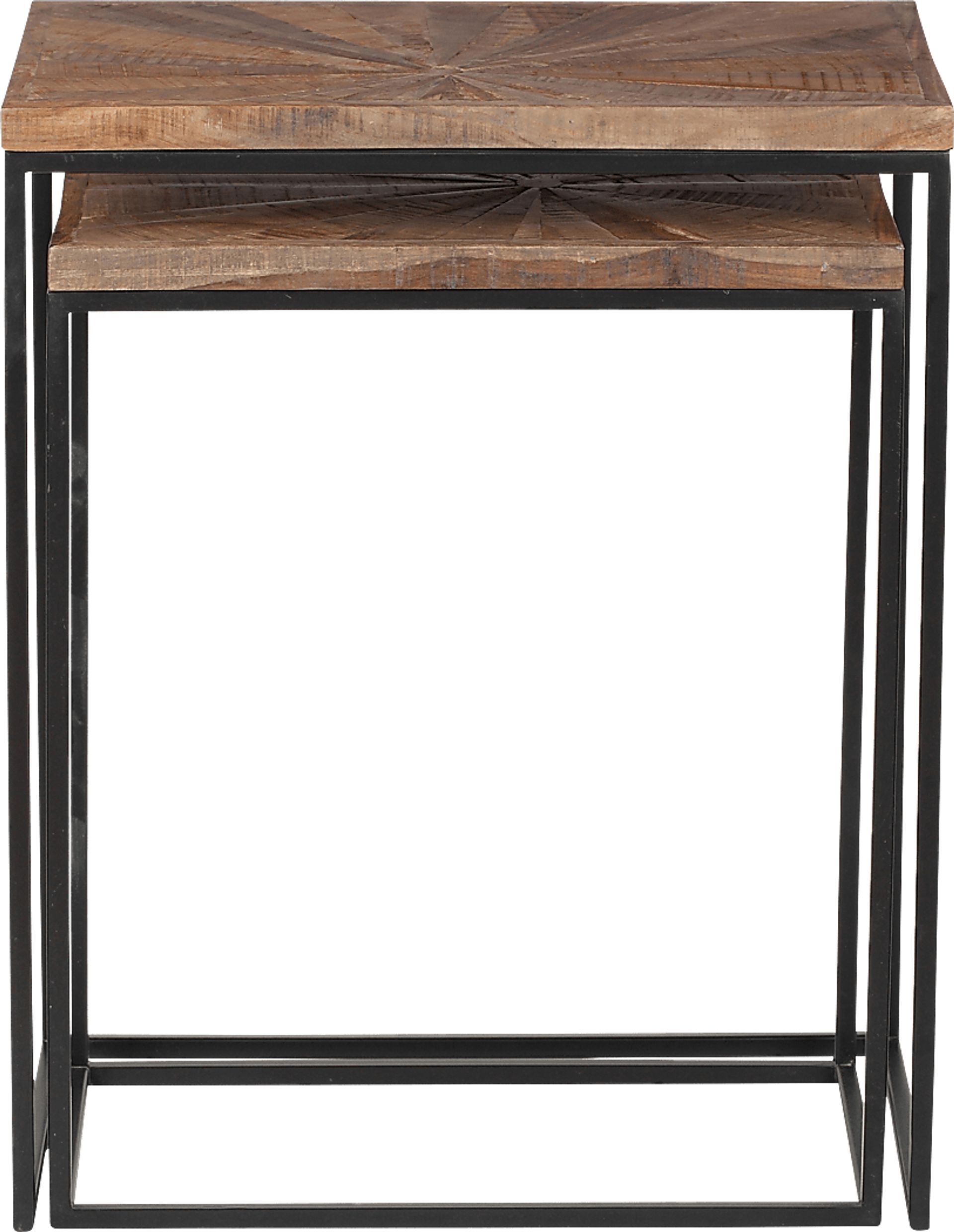Nazuma Brown Nesting End Table, Set of 2 - Image 3