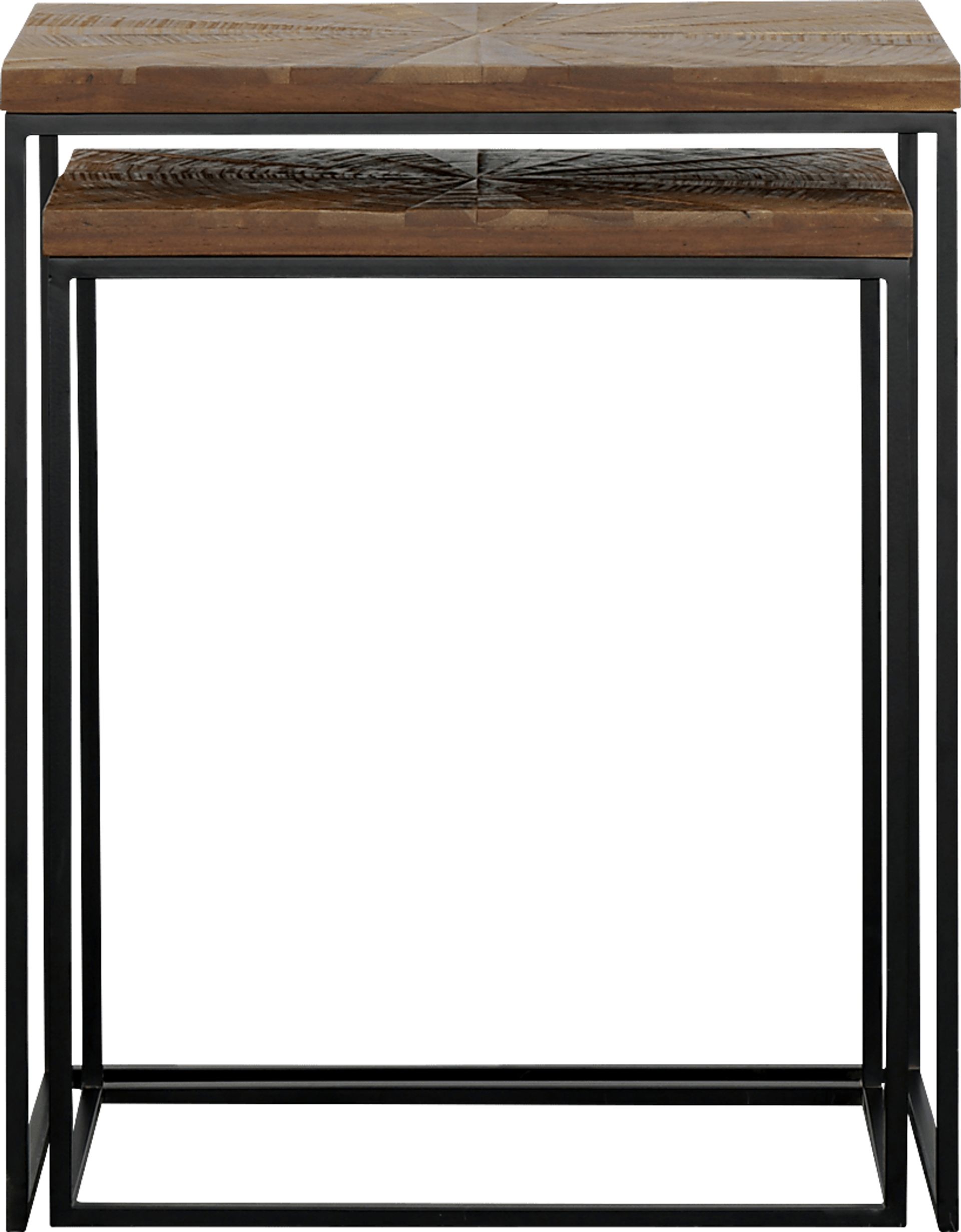 Nazuma Brown Nesting End Table, Set of 2 - Image 4