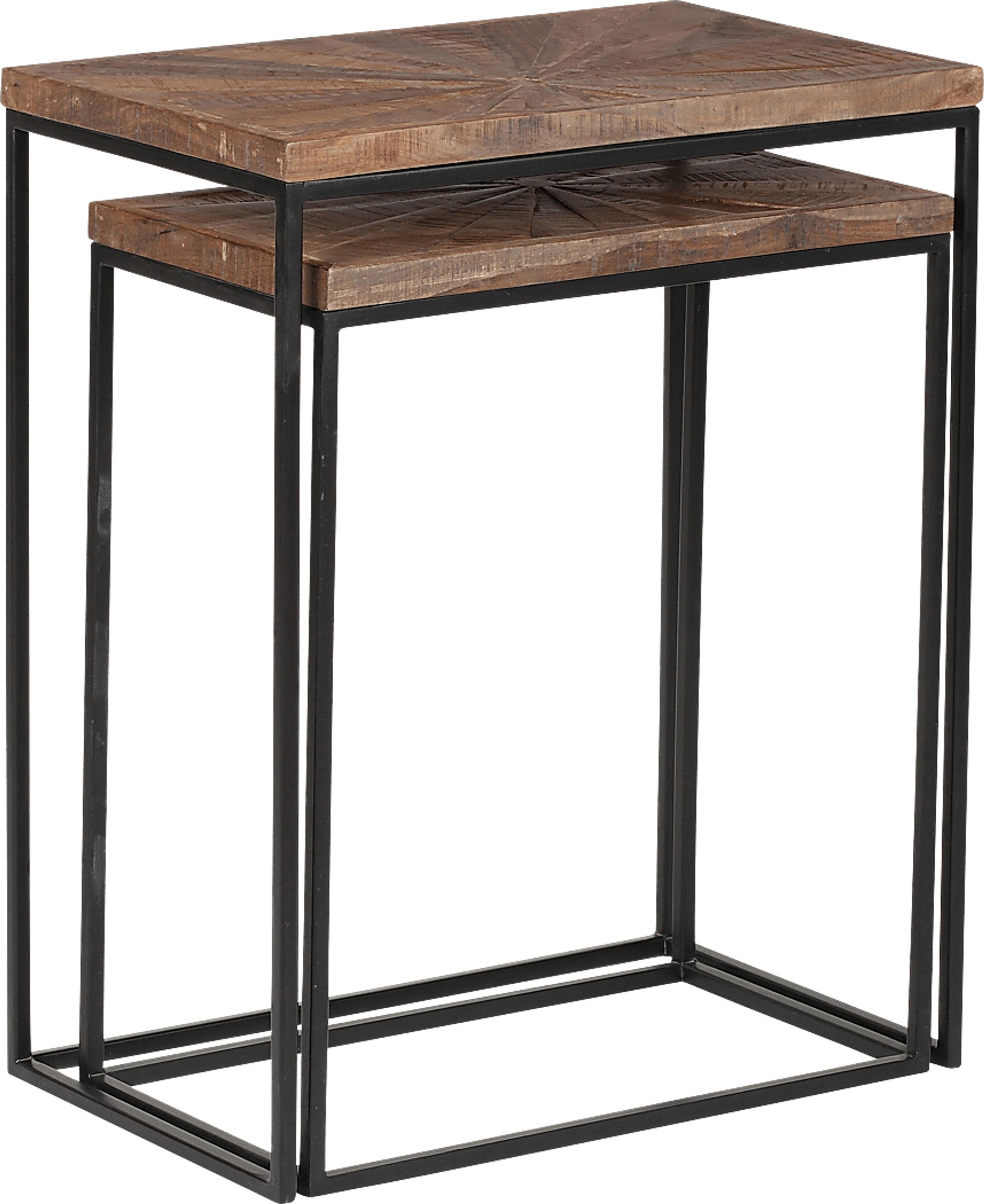 Nazuma Brown Nesting End Table, Set of 2 - Image 6