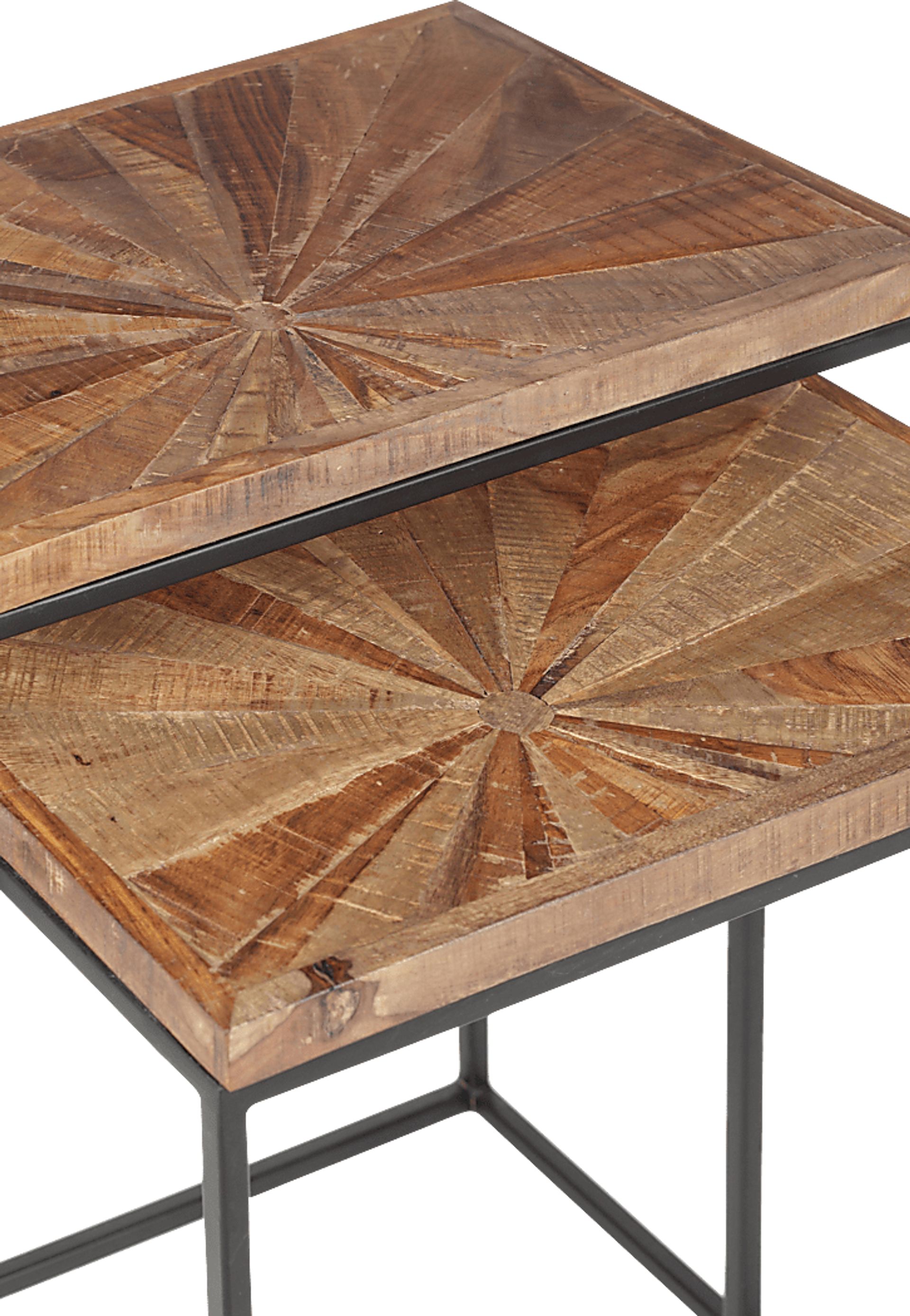 Nazuma Brown Nesting End Table, Set of 2 - Image 8