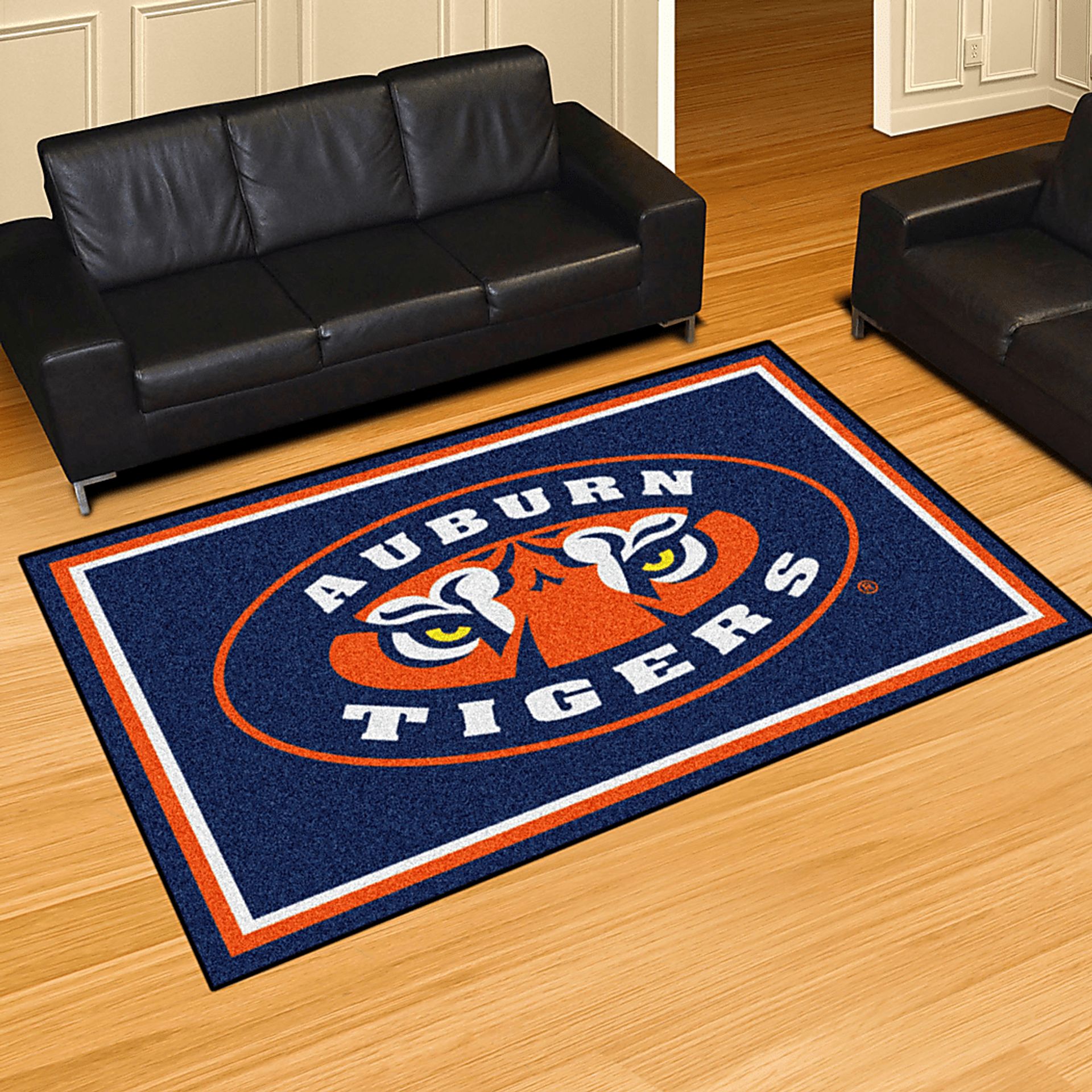 NCAA Big Game Auburn University 5' x 8' Rug - Image 2