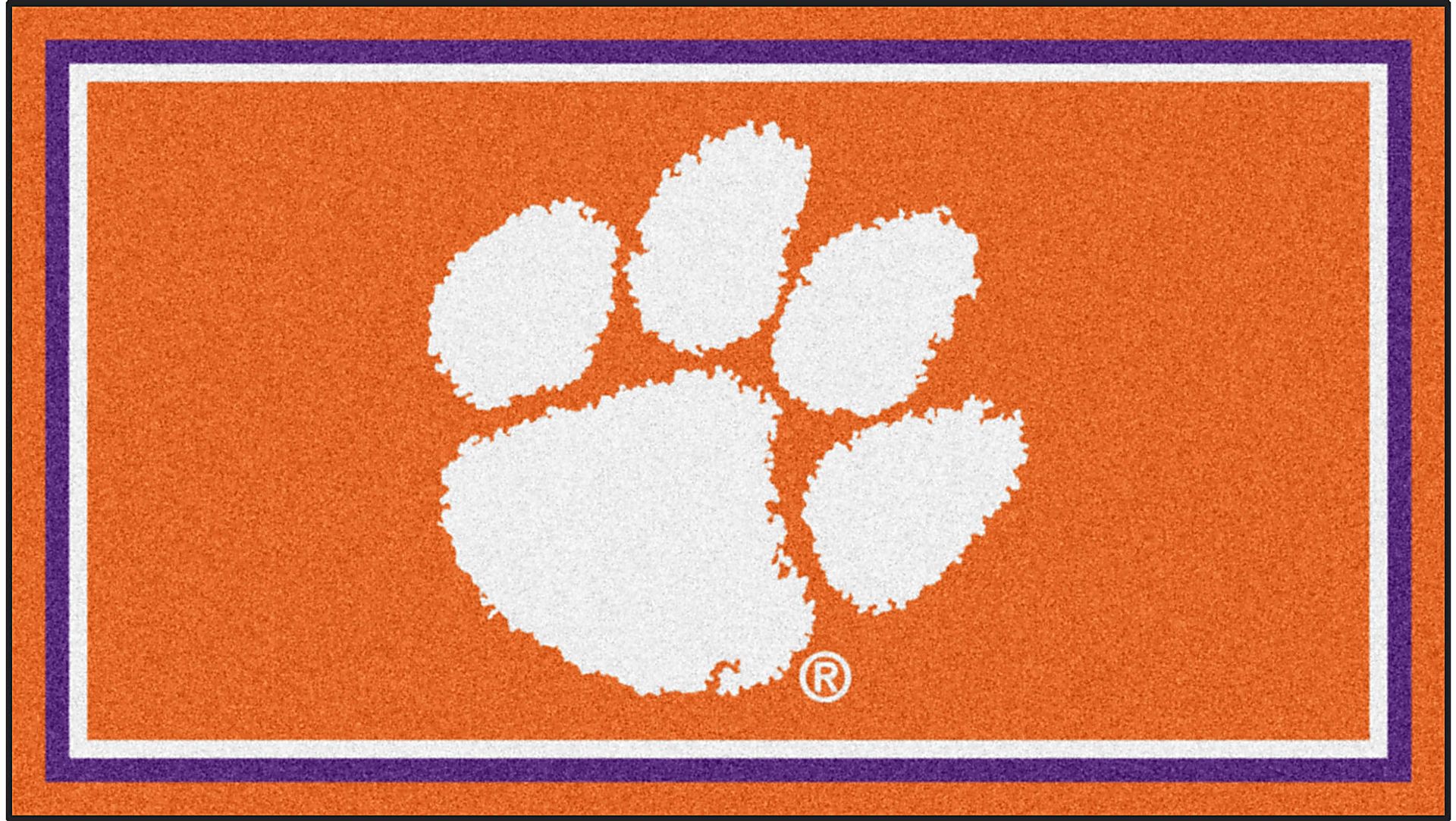 NCAA Big Game Clemson University 3' x 5' Rug - Image 1
