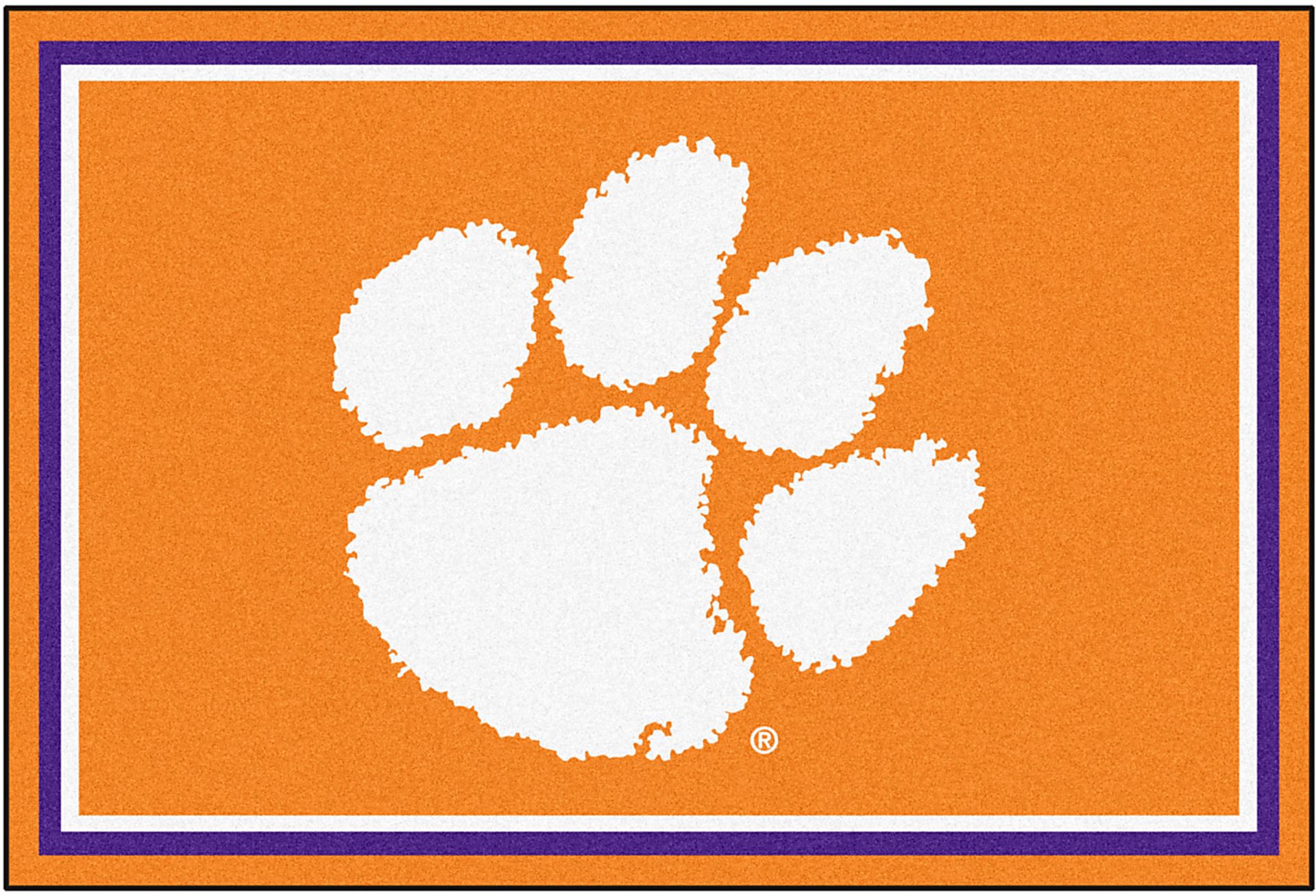 NCAA Big Game Clemson University 5' x 8' Rug - Image 1