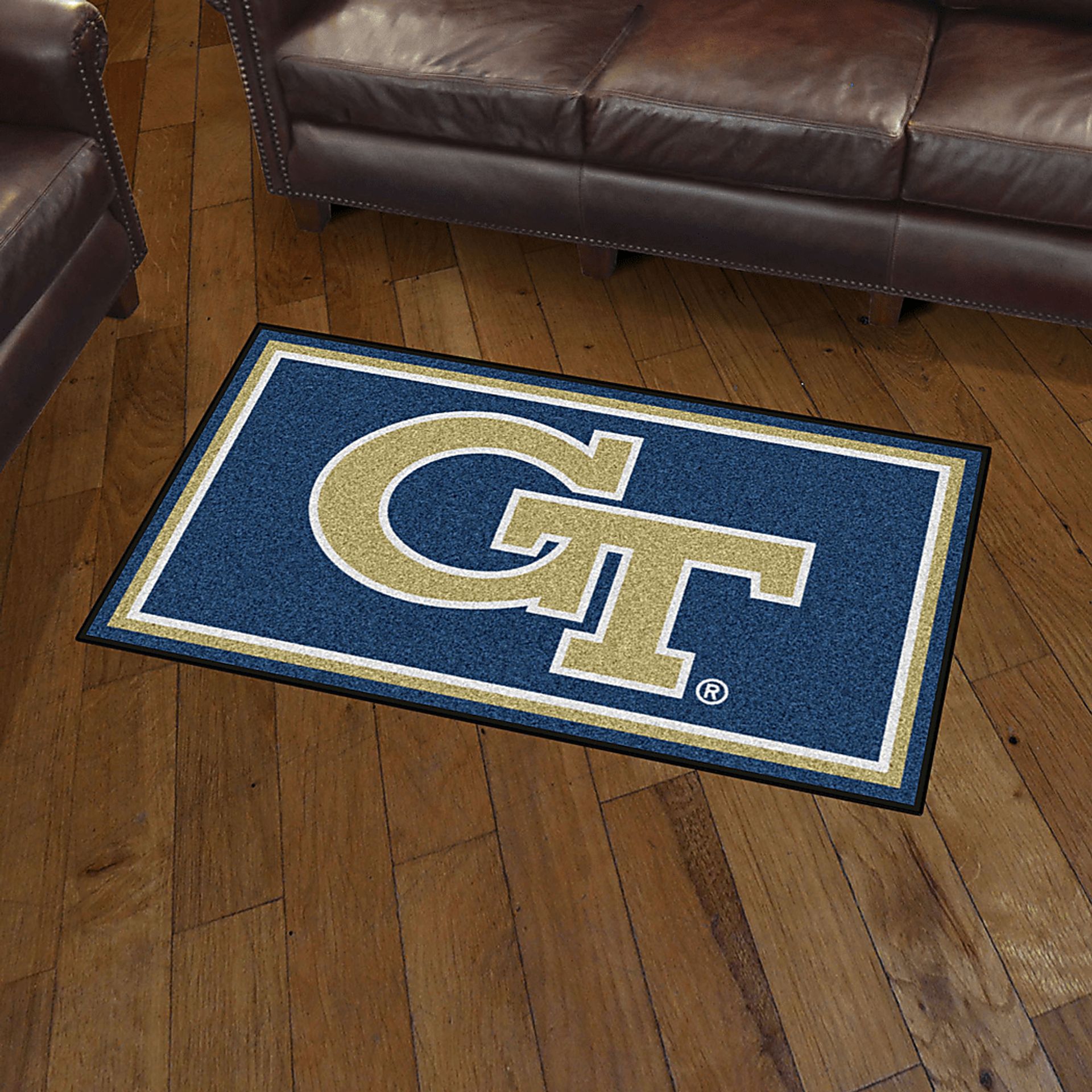 NCAA Big Game Georgia Tech 3' x 5' Rug - Image 2