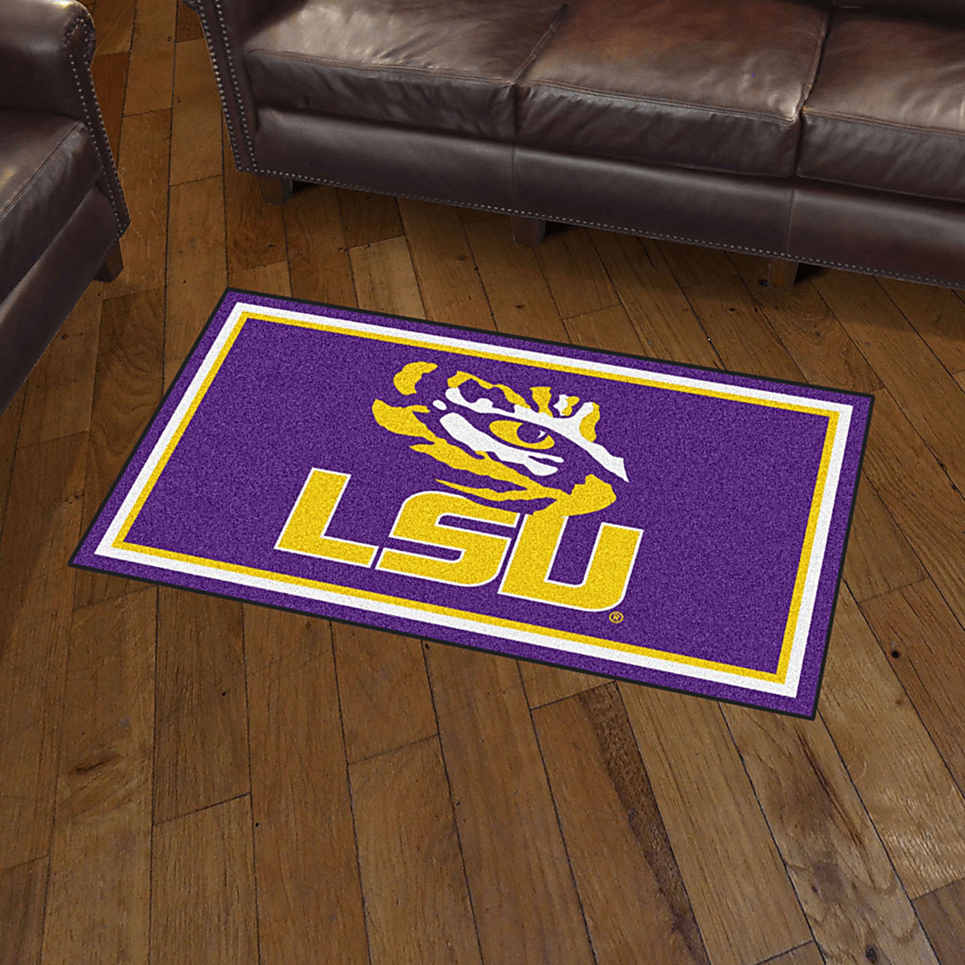 NCAA Big Game Louisiana State University 3' x 5' Rug - Image 2