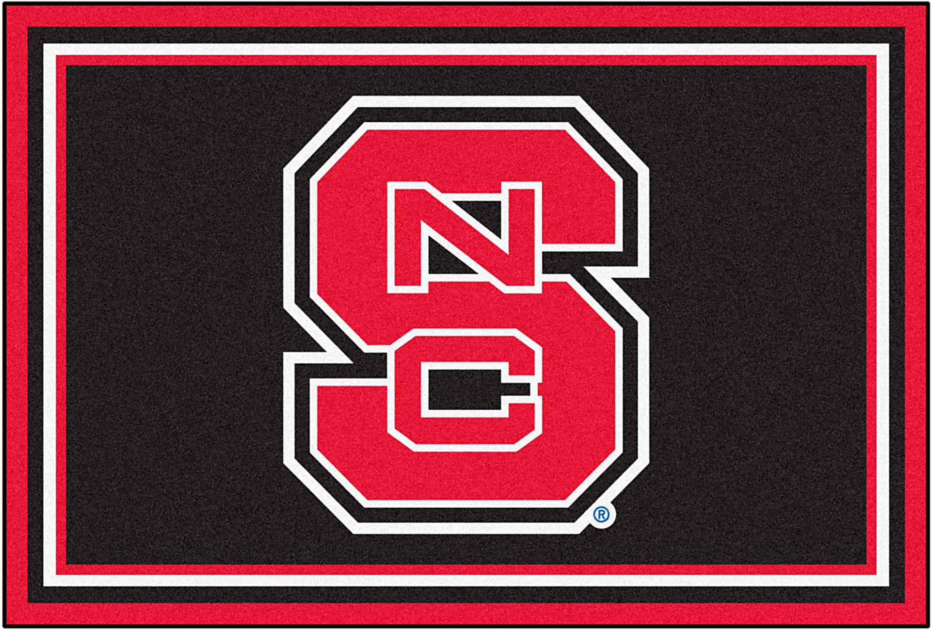 NCAA Big Game North Carolina State University 5' x 8' Rug - Image 1