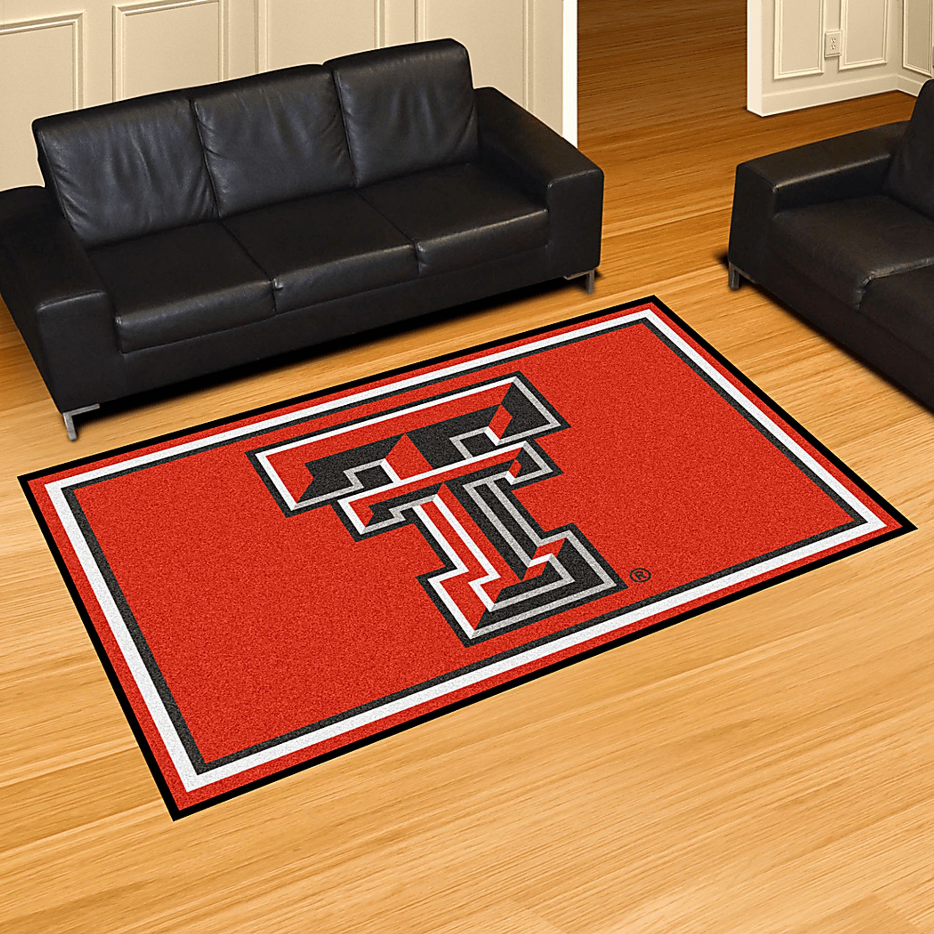 NCAA Big Game Texas Tech University 5' x 8' Rug - Image 2