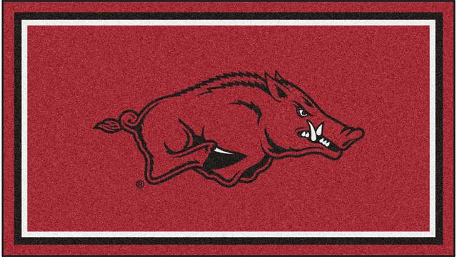 NCAA Big Game University of Arkansas 3' x 5' Rug - Thumbnail - Image 1