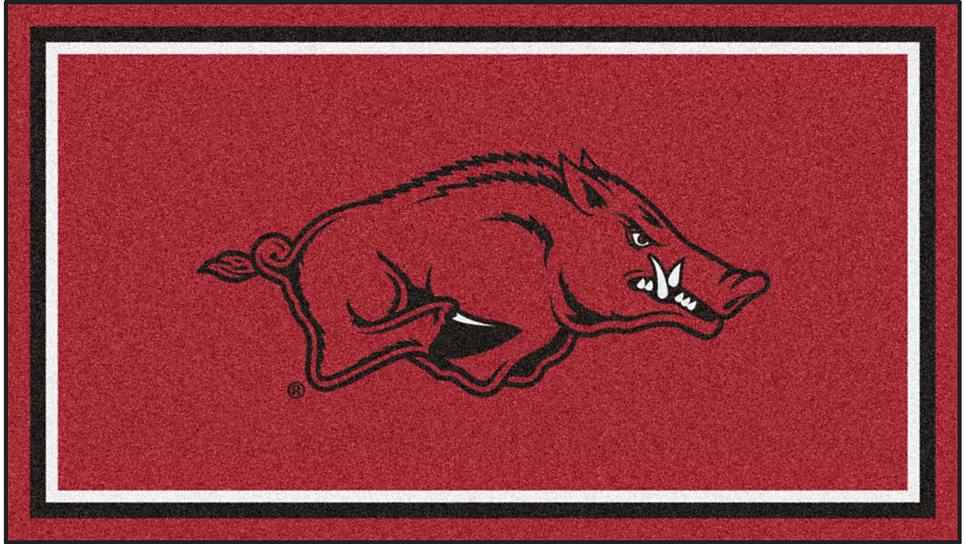 NCAA Big Game University of Arkansas 3' x 5' Rug - Image 1