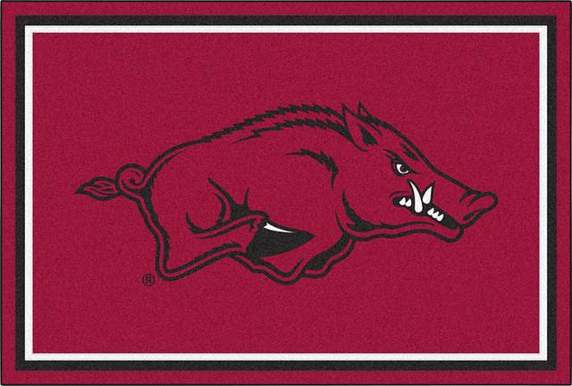 NCAA Big Game University of Arkansas 5' x 8' Rug - Thumbnail - Image 1