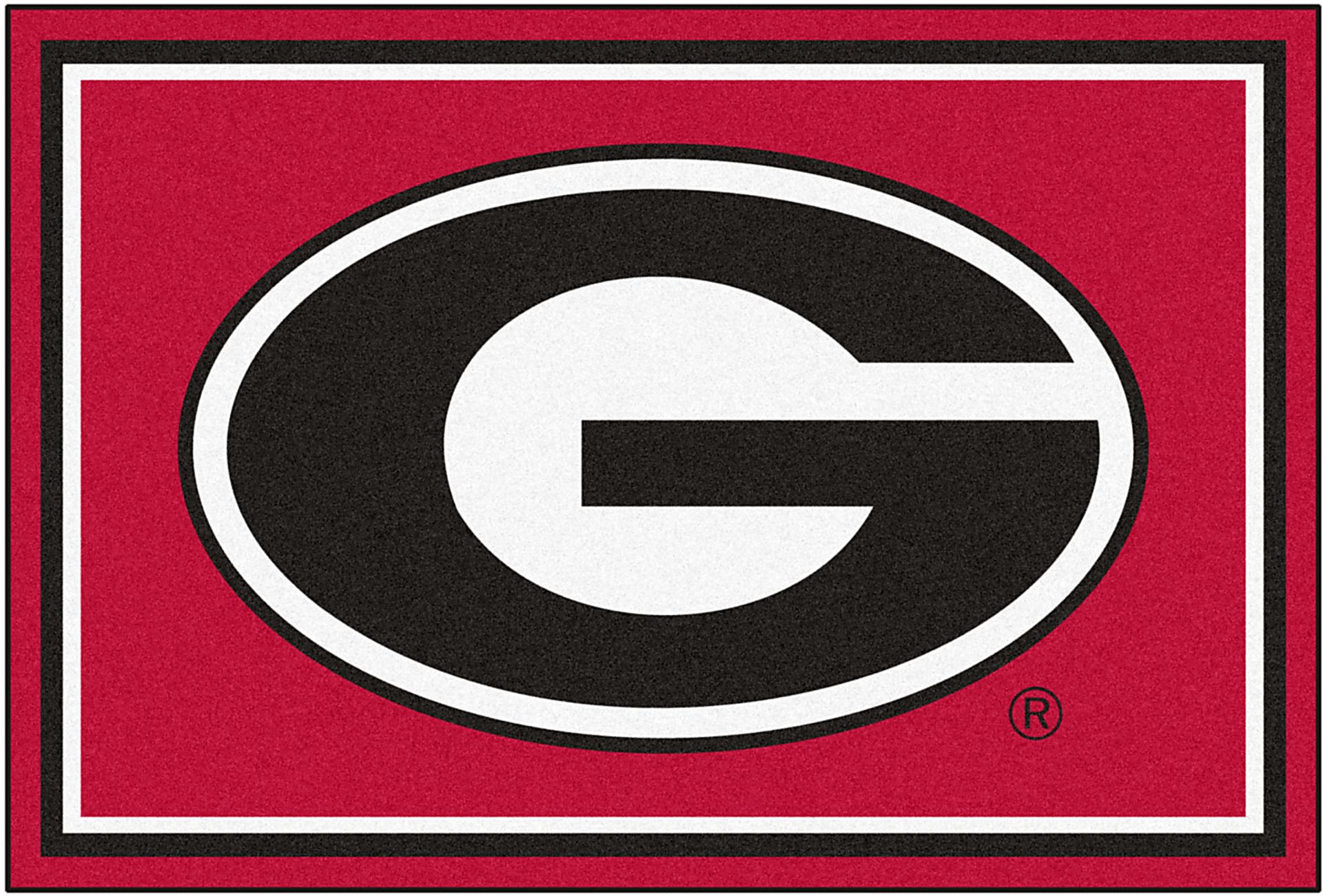 NCAA Big Game University of Georgia 5' x 8' Rug - Image 1