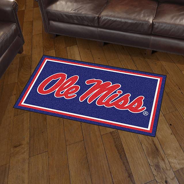 NCAA Big Game University of Mississippi 3' x 5' Rug - Thumbnail - Image 2