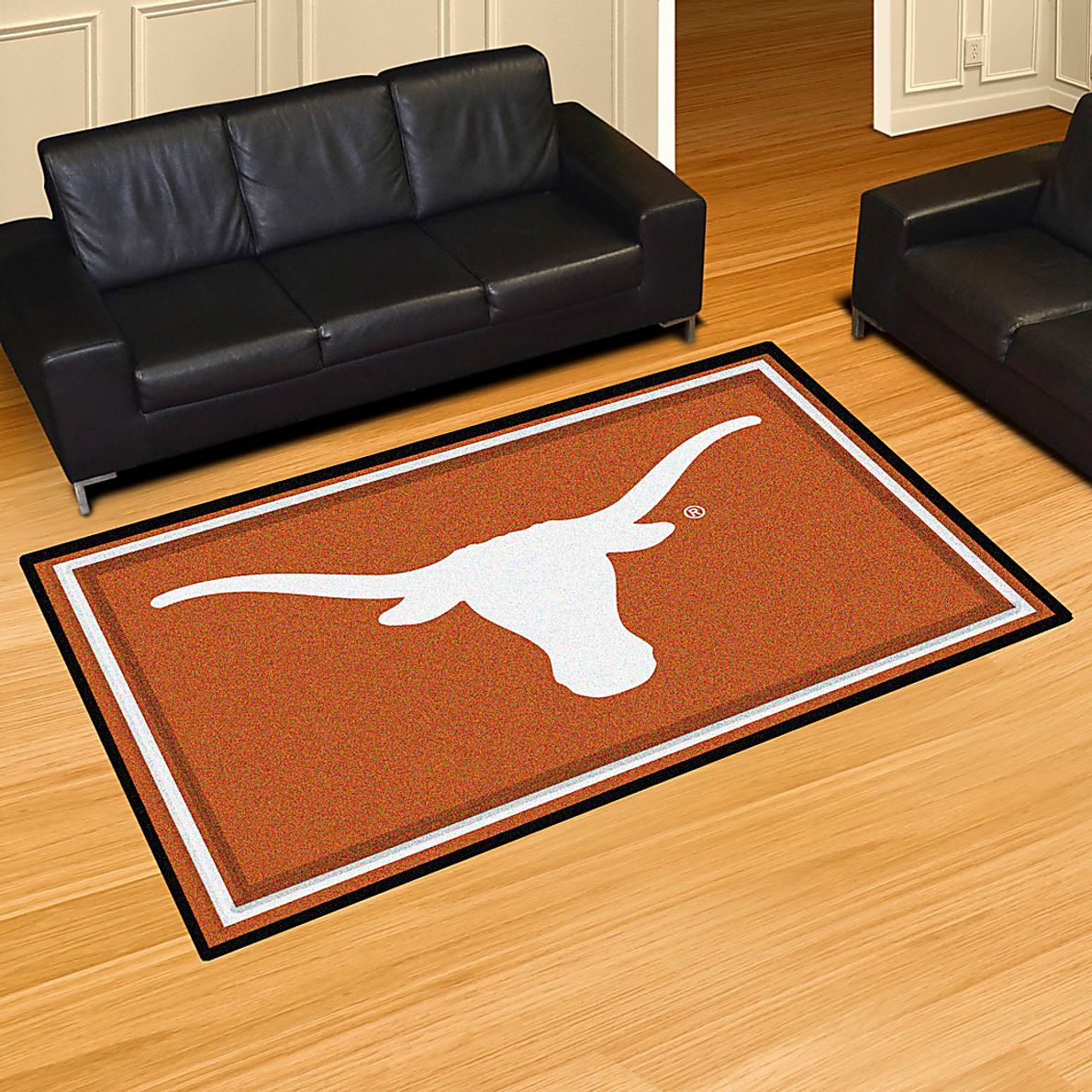 NCAA Big Game University of Texas 5' x 8' Rug