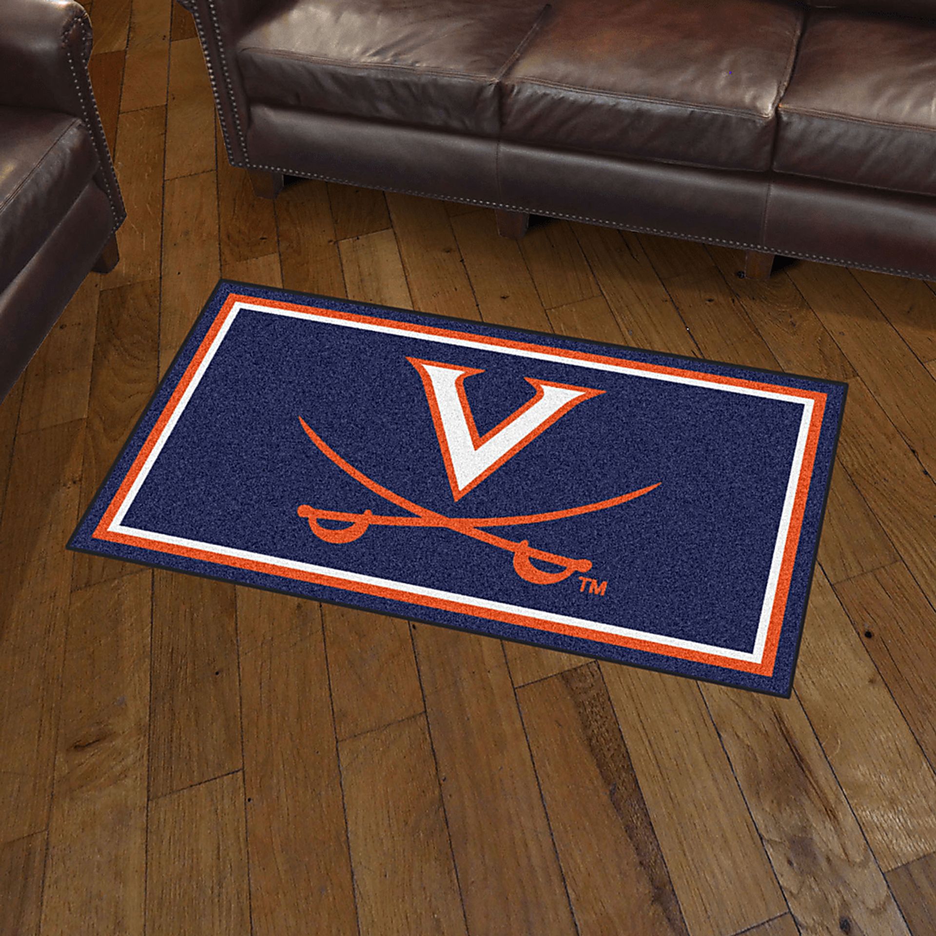 NCAA Big Game University of Virginia 3' x 5' Rug - Image 2