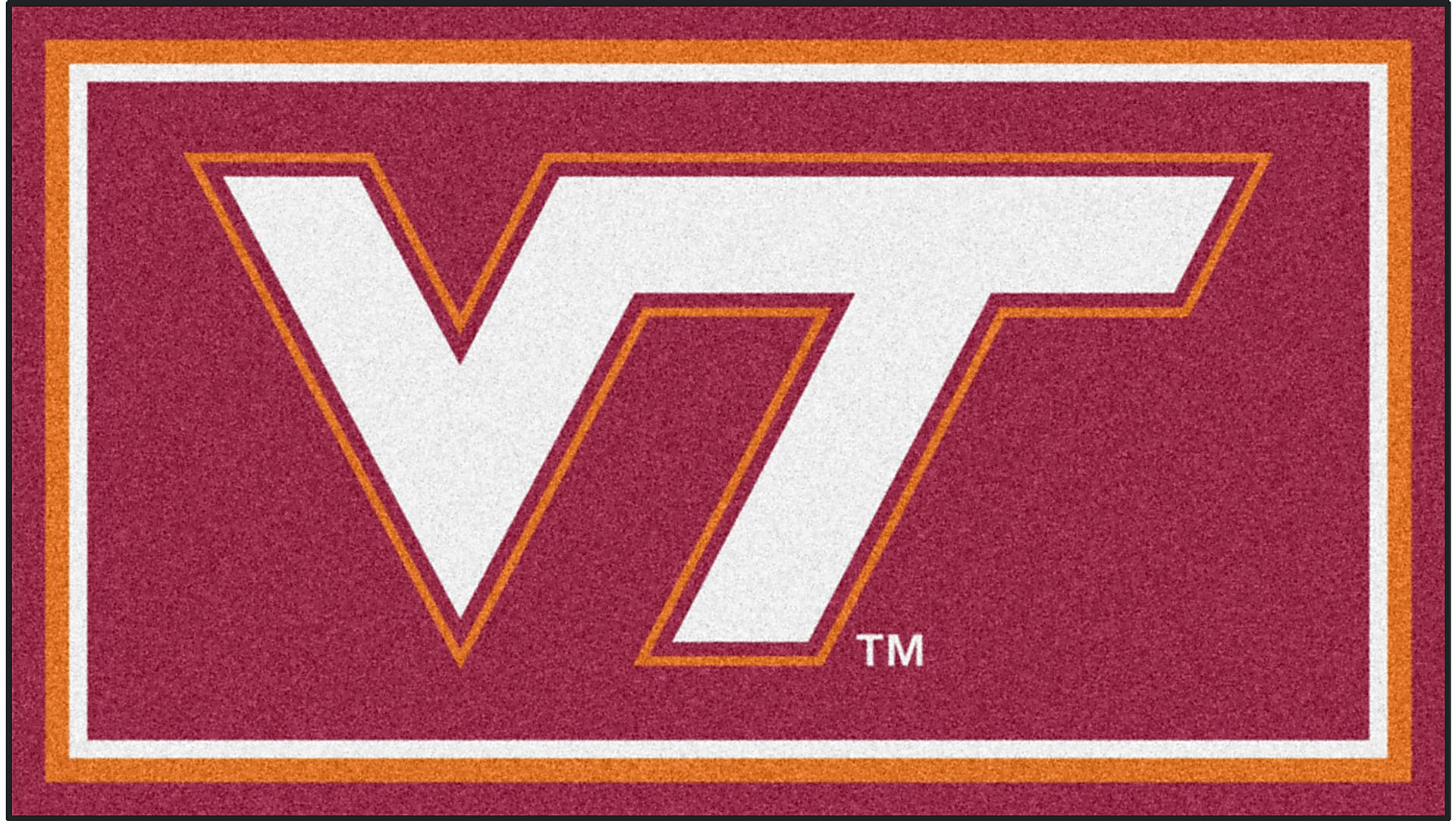NCAA Big Game Virginia Tech 3' x 5' Rug - Image 1