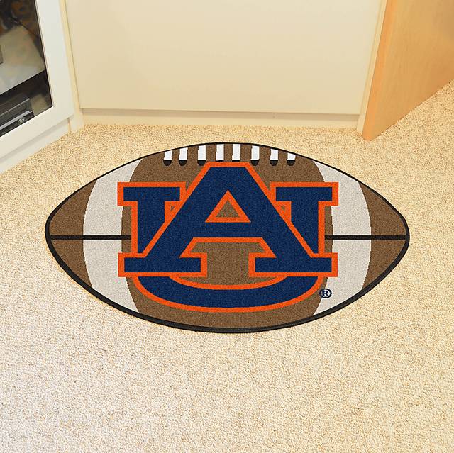 NCAA Football Mascot Auburn University 1'6" x 1'10" Rug - Thumbnail - Image 2