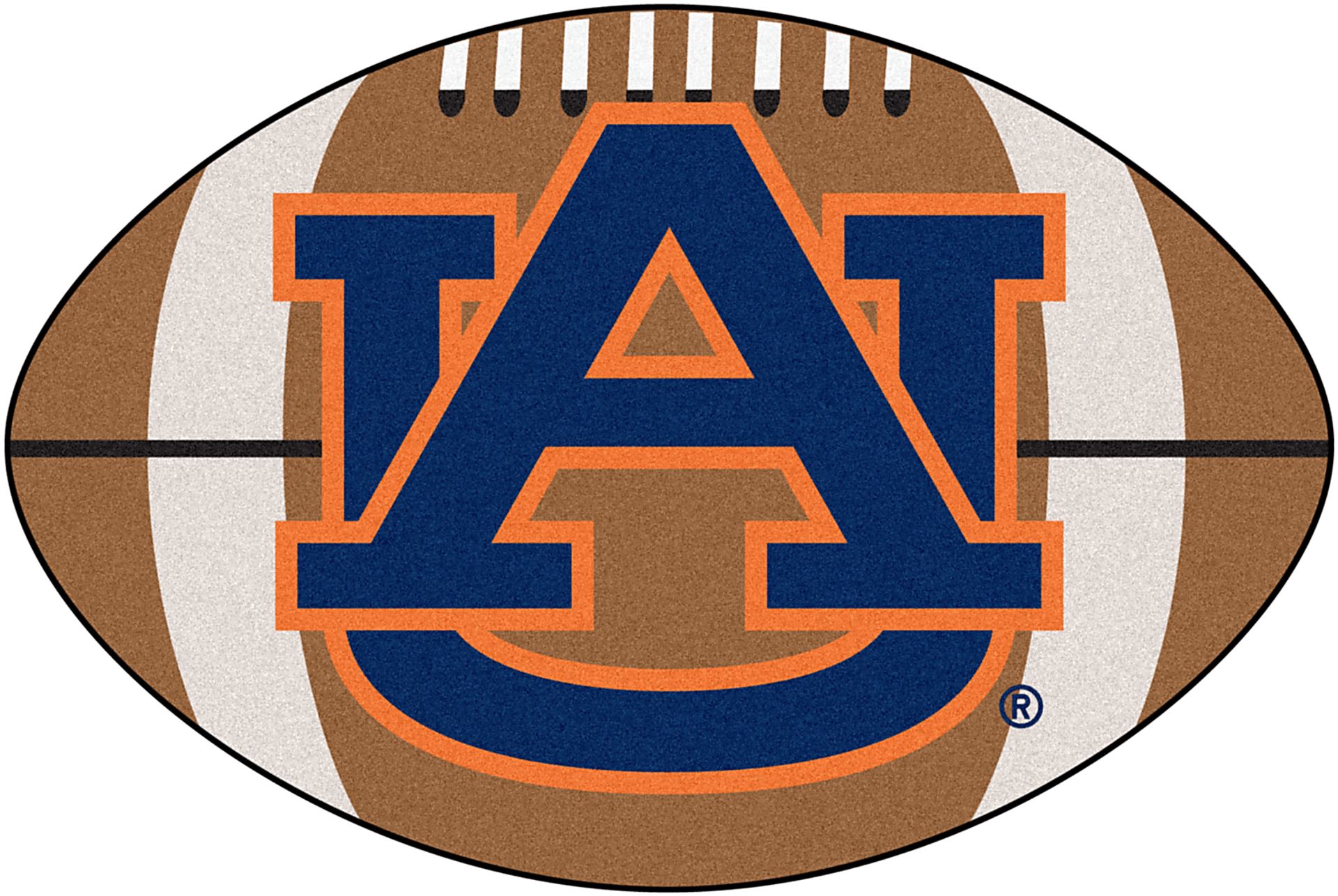 NCAA Football Mascot Auburn University 1'6" x 1'10" Rug - Image 1