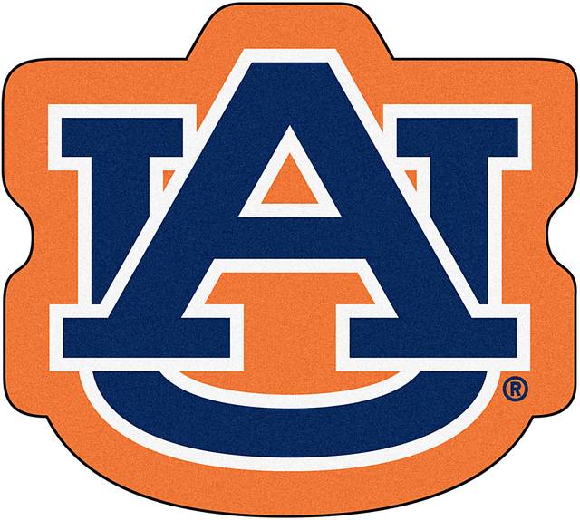 NCAA Football Mascot Auburn University 1'6" x 2' Rug - Thumbnail - Image 1
