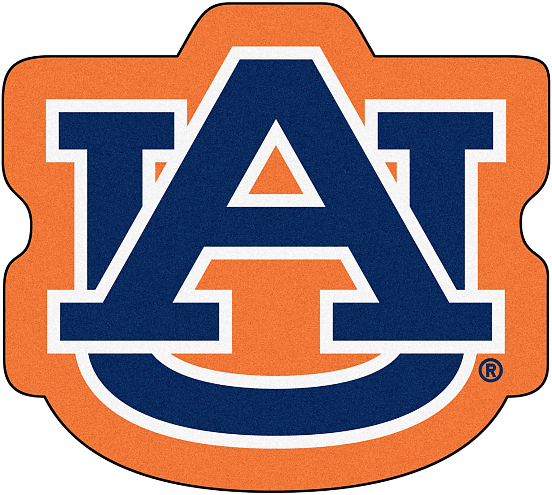 NCAA Football Mascot Auburn University 1'6" x 2' Rug - Image 1